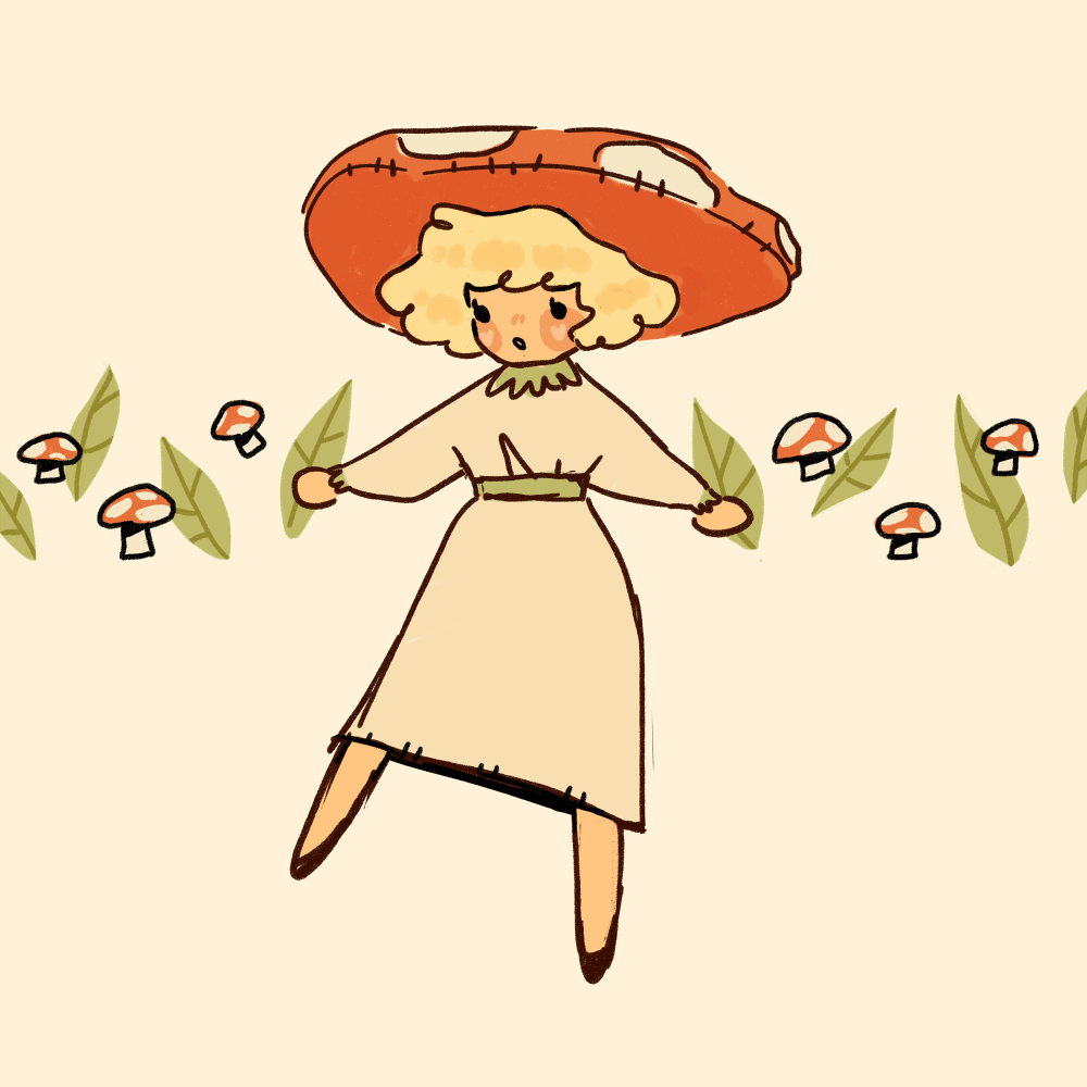 Cute Mushroom Girl Pfp