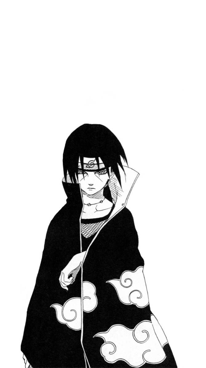 Itachi Black And White Wallpapers Wallpaper Cave