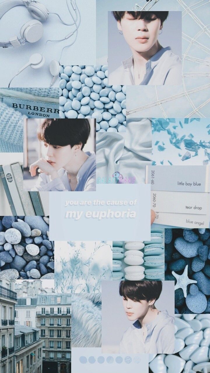 BTS Blue Aesthetic Wallpapers Wallpaper Cave
