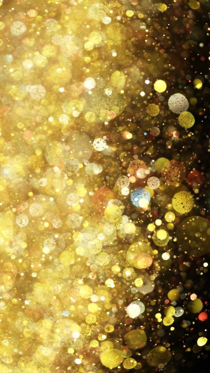Glitter iPhone Gold Wallpapers Wallpaper Cave