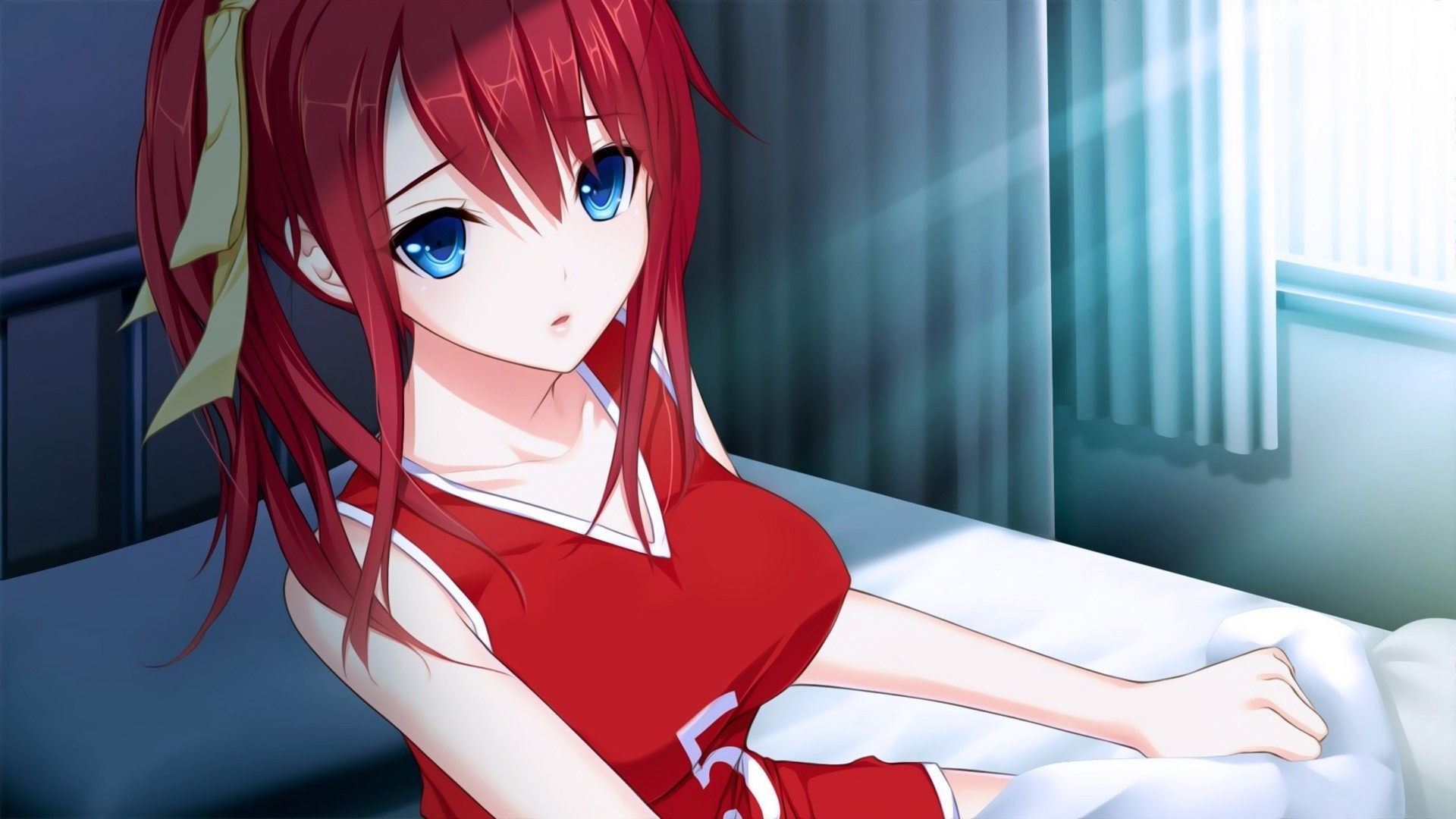 Red Hair Anime Girl PC Wallpapers Wallpaper Cave