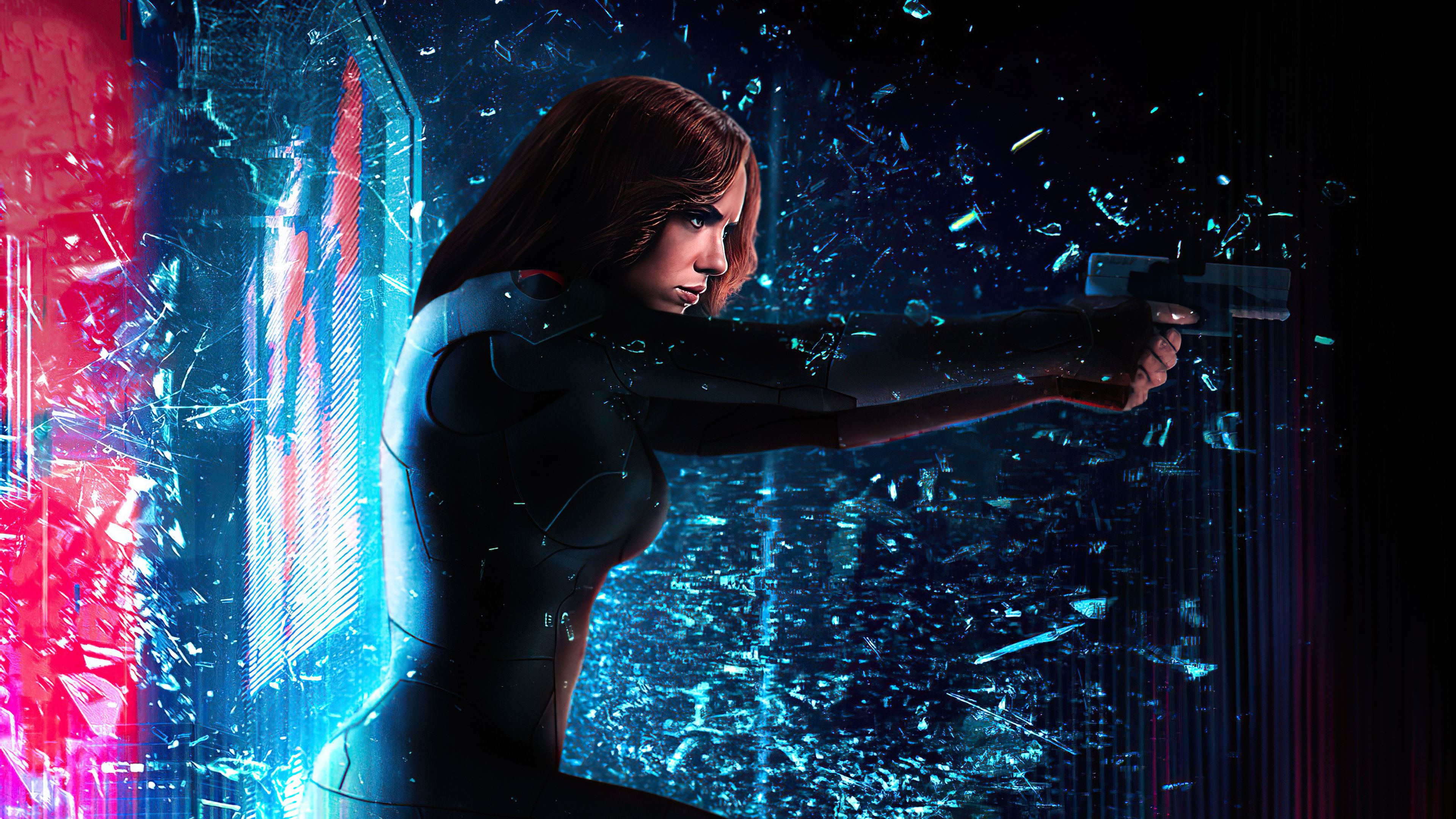 Black Widow PC Aesthetic Wallpapers Wallpaper Cave