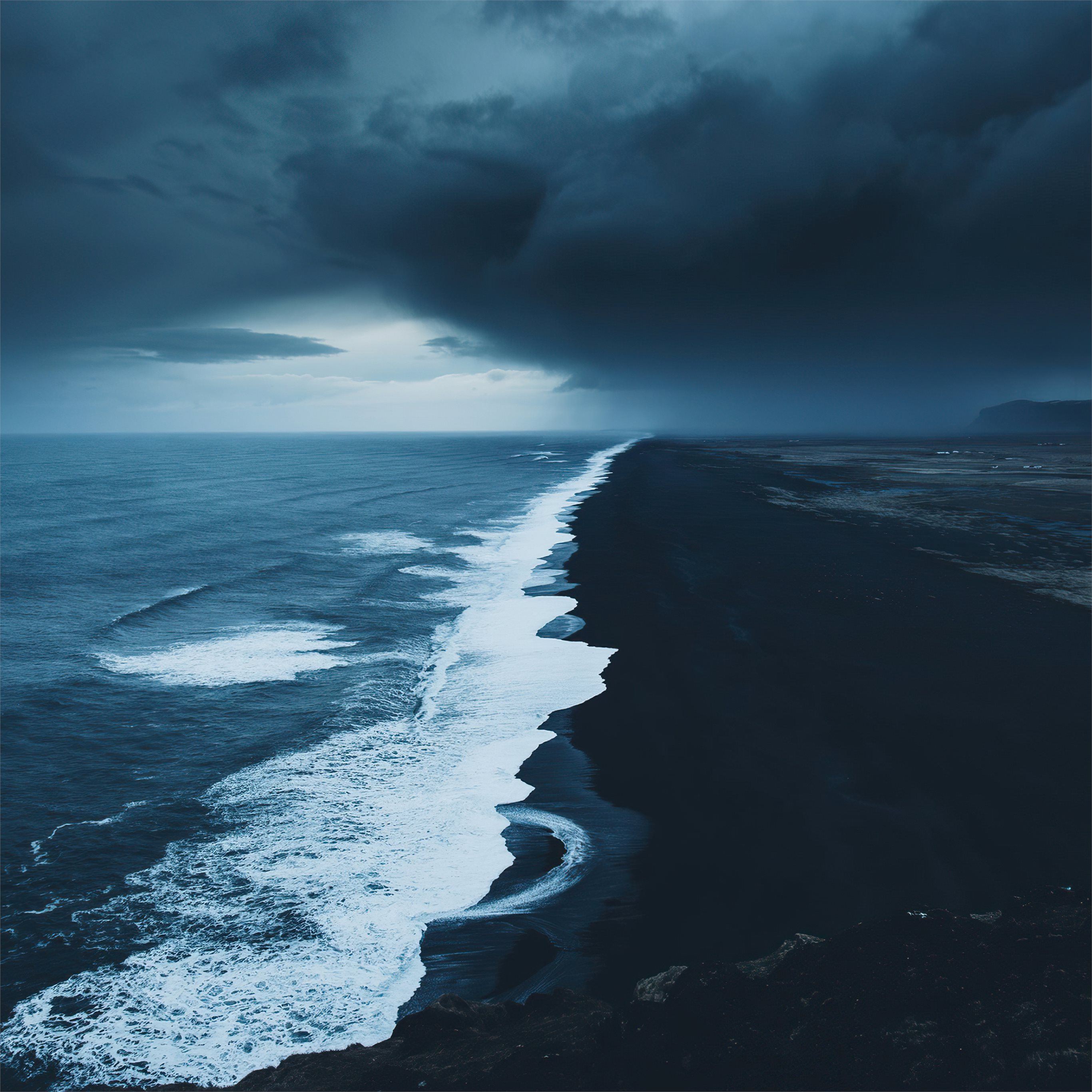 Blue Ocean Wallpaper 4K