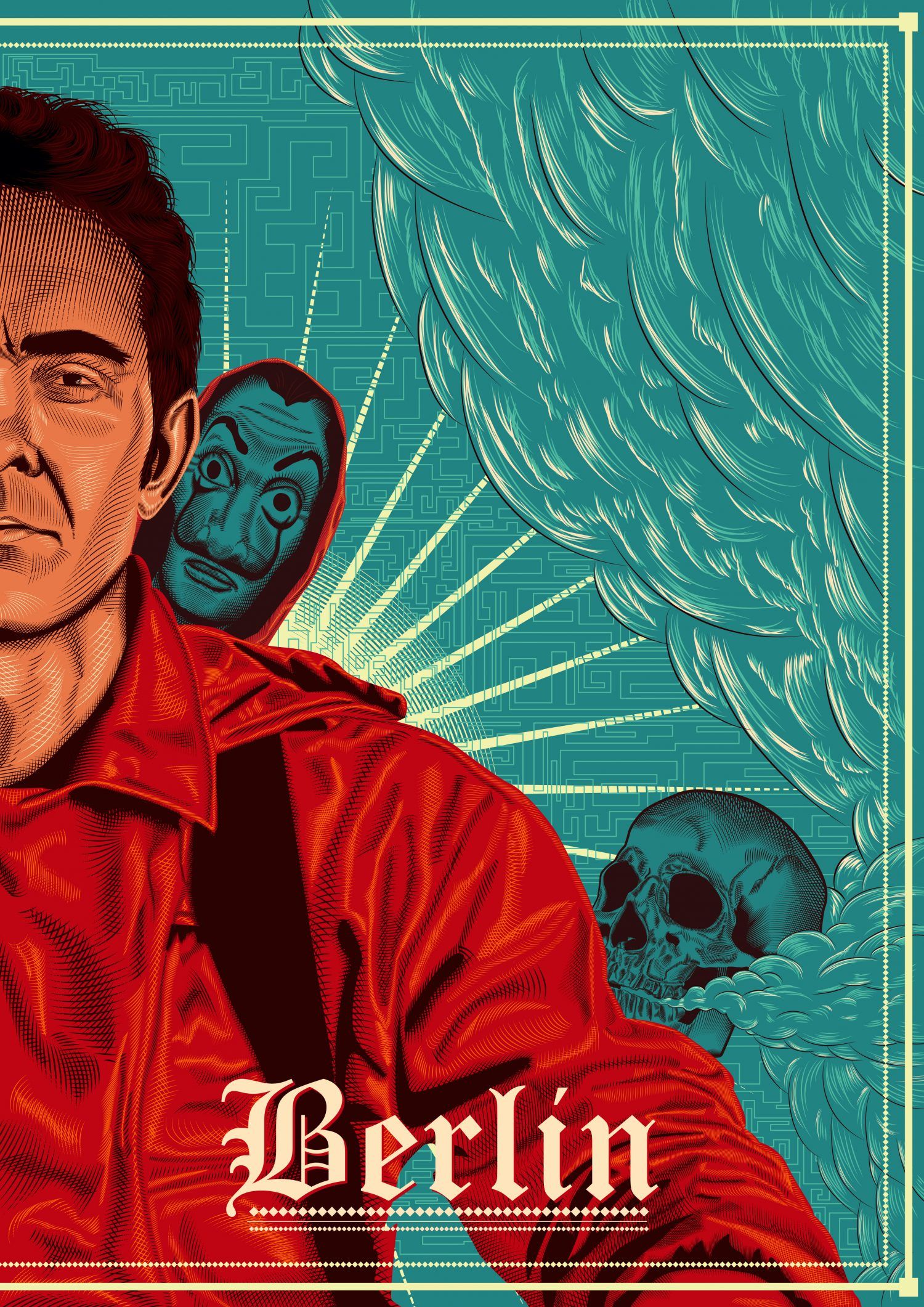 Berlin Money Heist Wallpaper