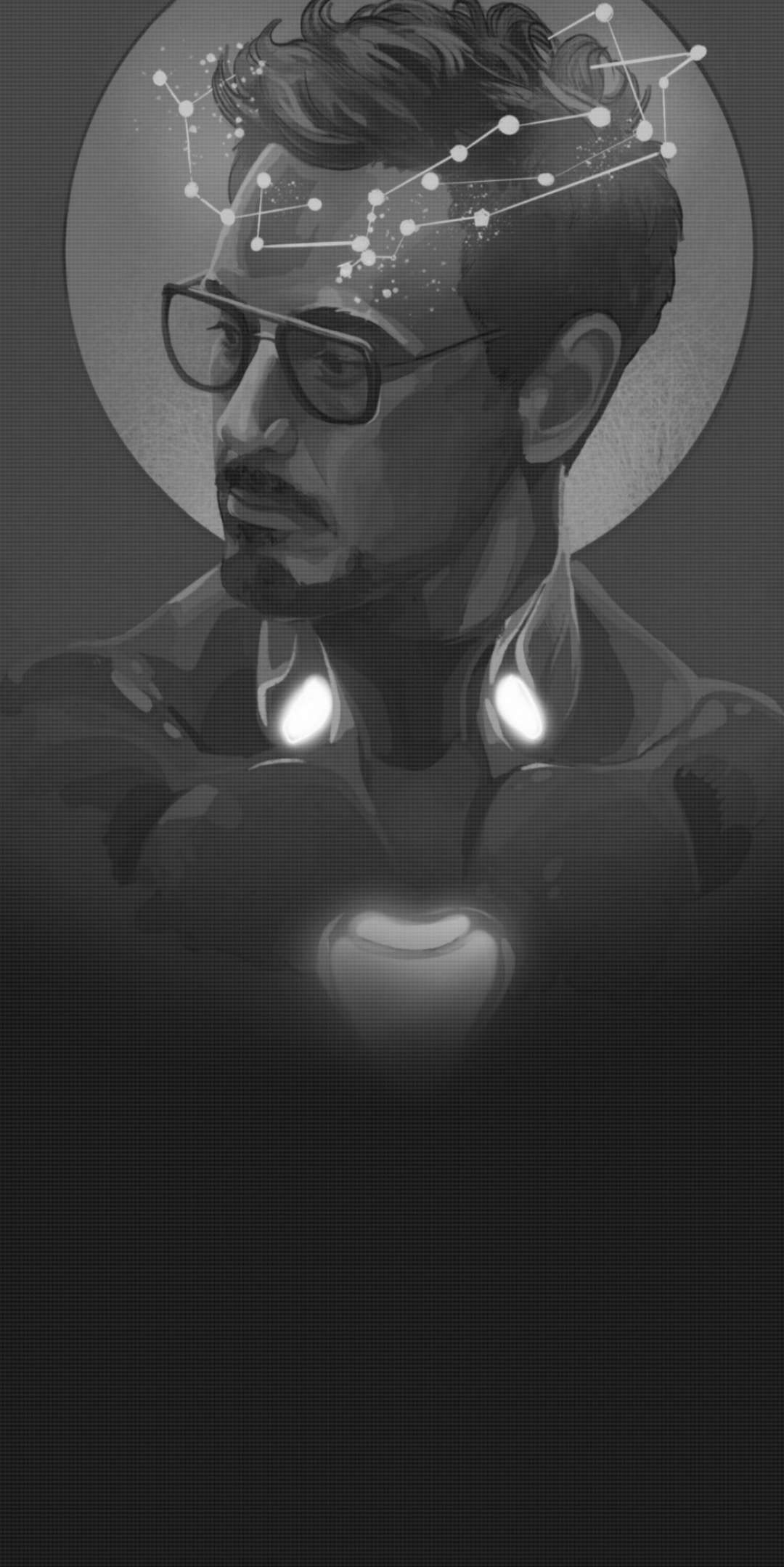 Iron Man Black And White Wallpapers Wallpaper Cave