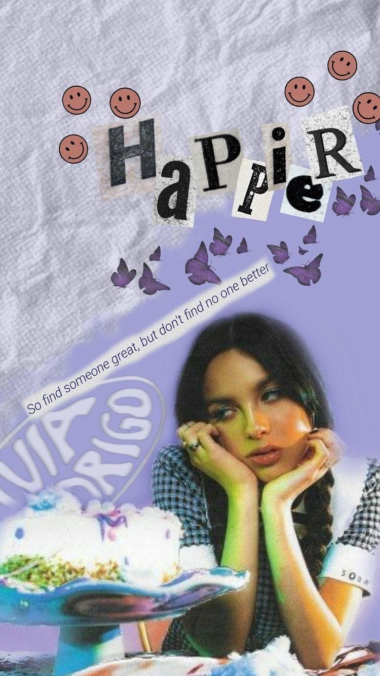 Olivia Rodrigo Happier Wallpapers Wallpaper Cave