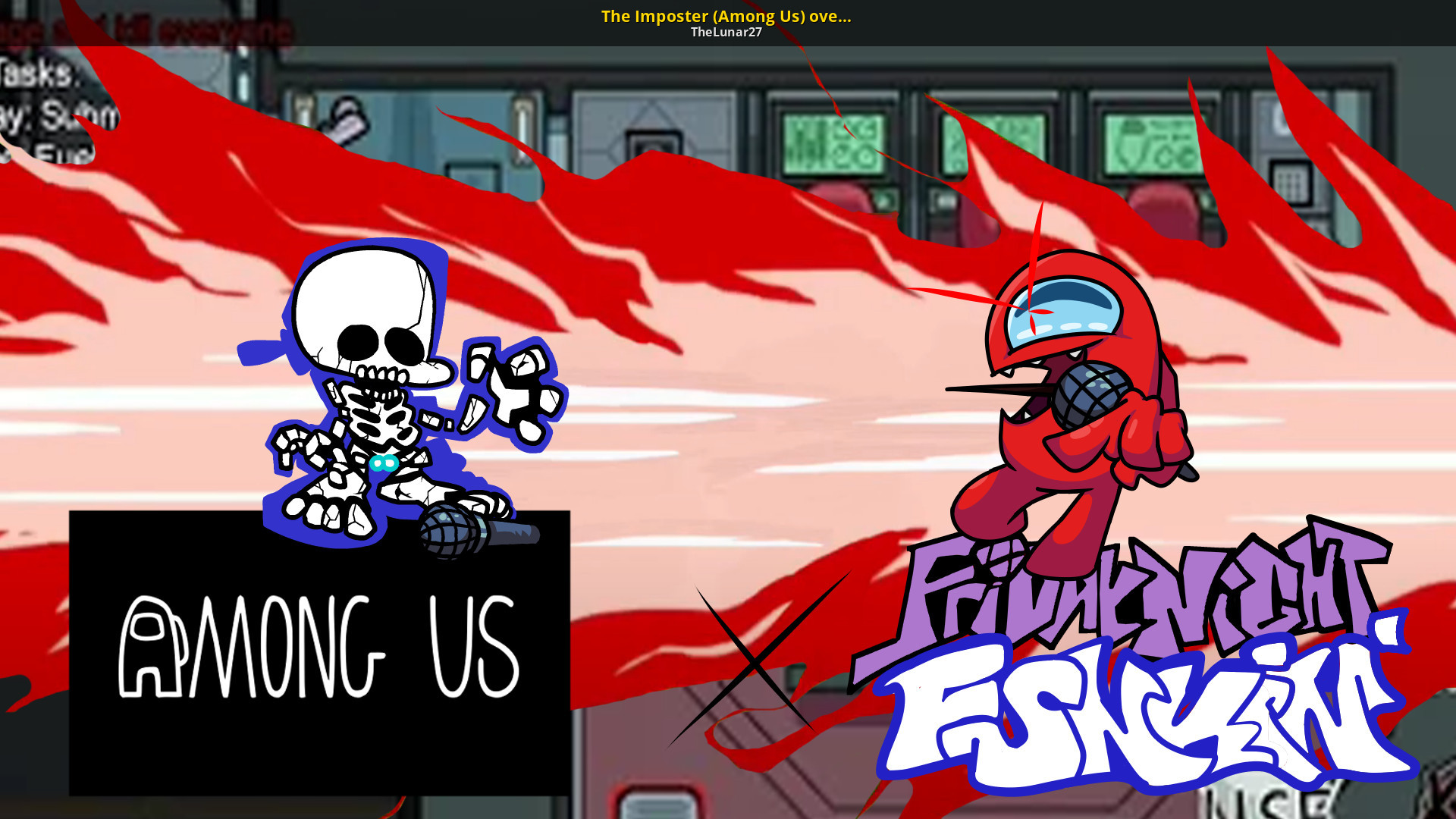 Among Us Black Imposter FNF