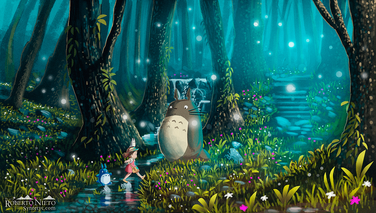 My Neighbor Totoro Anime Wallpapers Wallpaper Cave