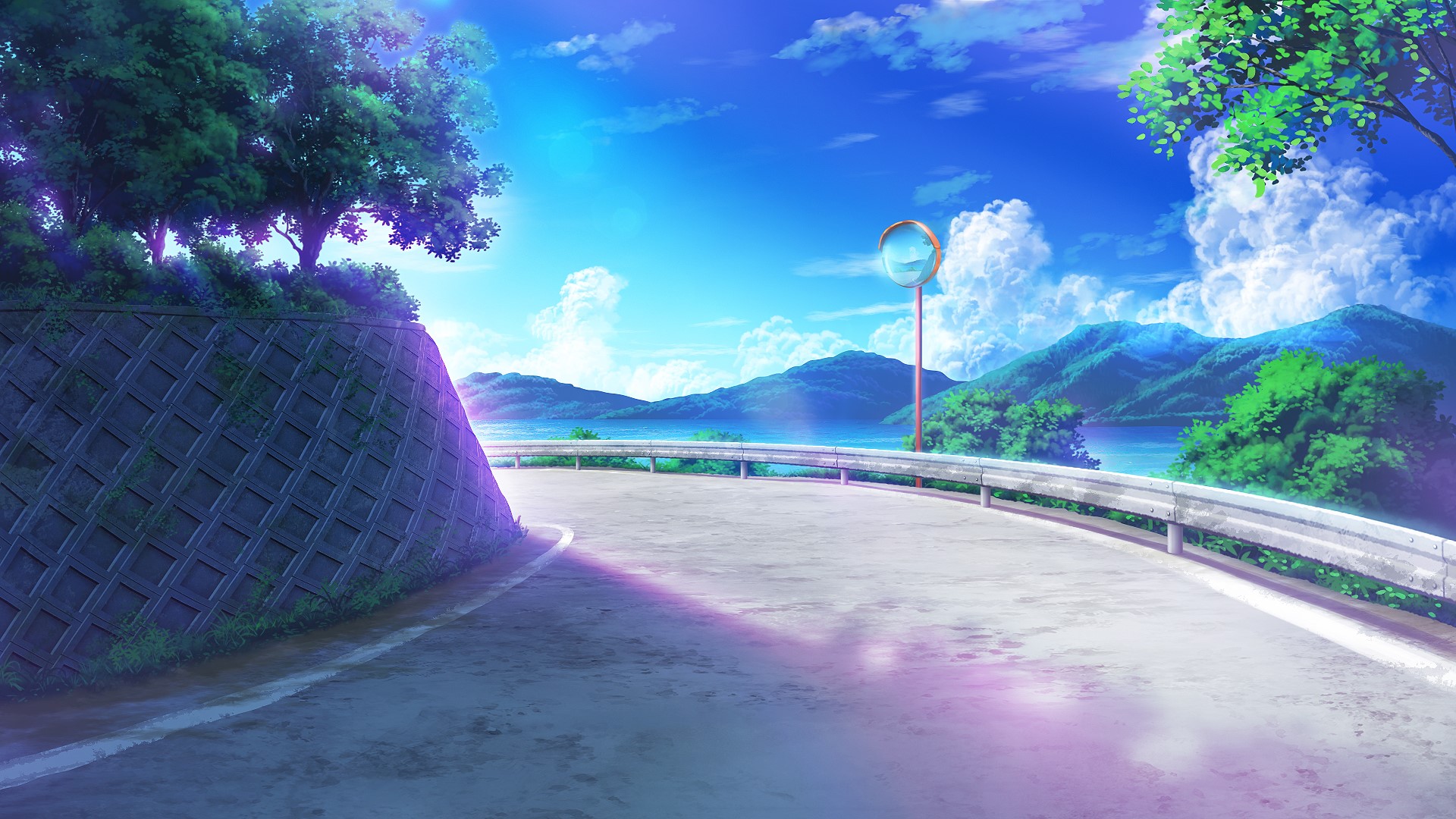 Anime Summer Mountain Wallpapers Wallpaper Cave