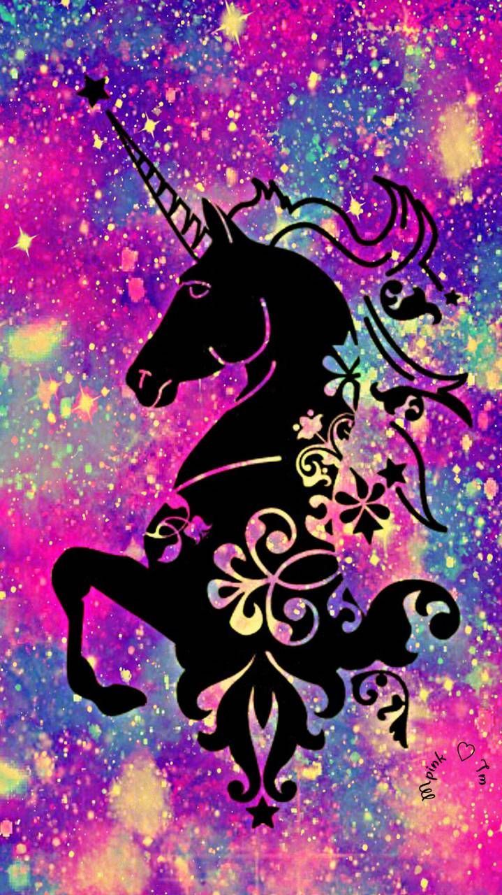 Purple Unicorn Wallpapers Wallpaper Cave