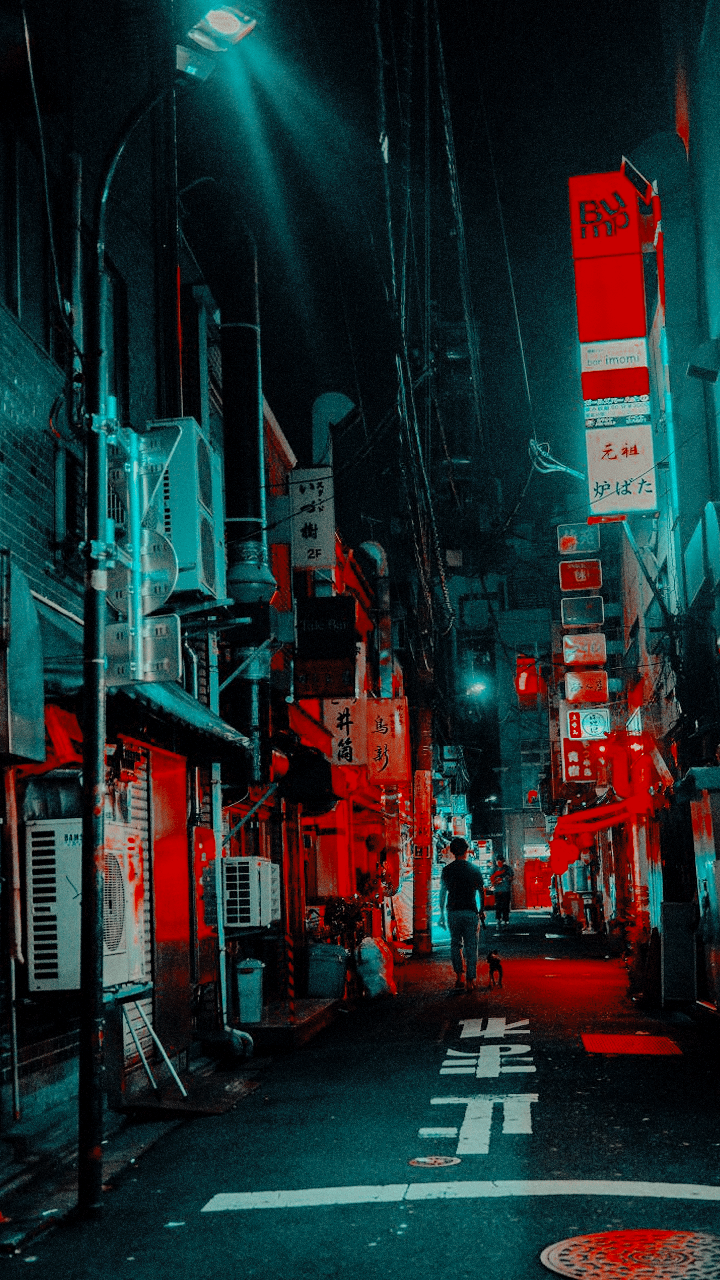 Blue Aesthetic City Wallpapers Wallpaper Cave