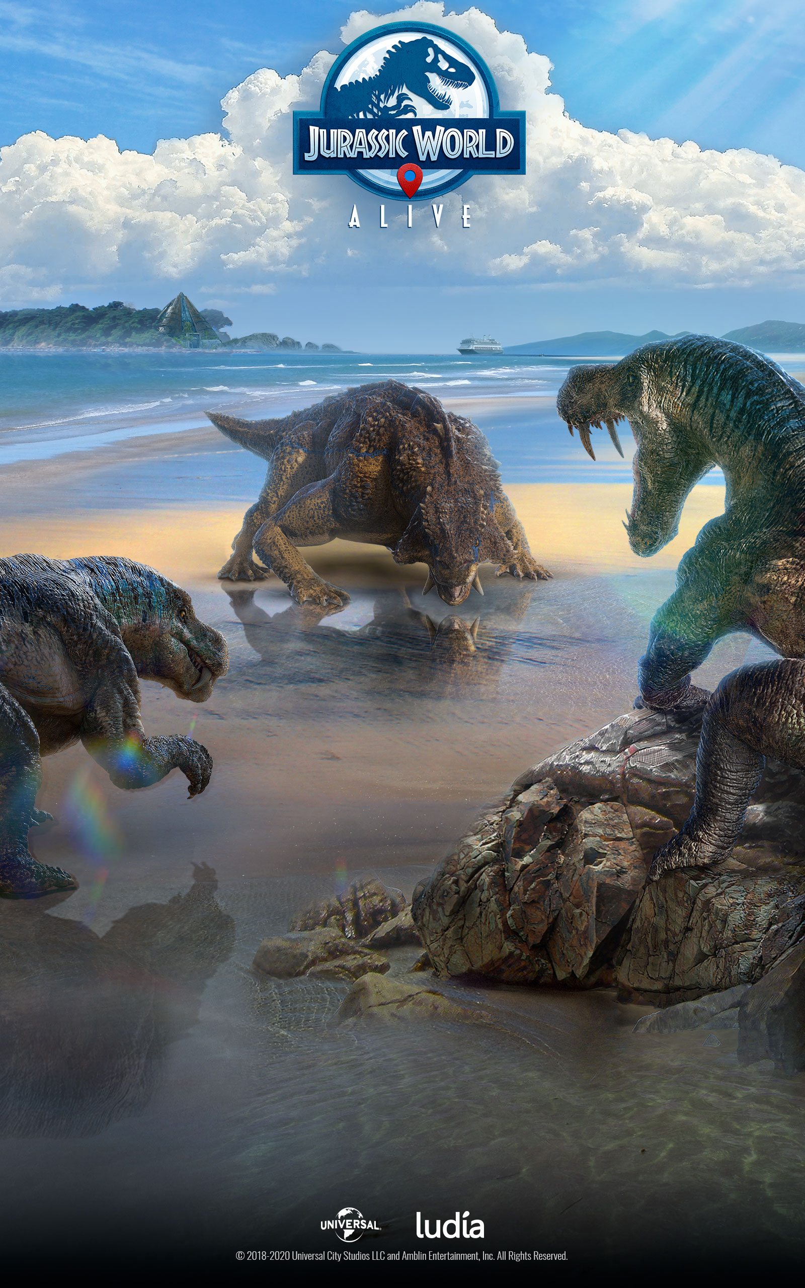 Jurassic World Alive Wallpapers Wallpaper Cave