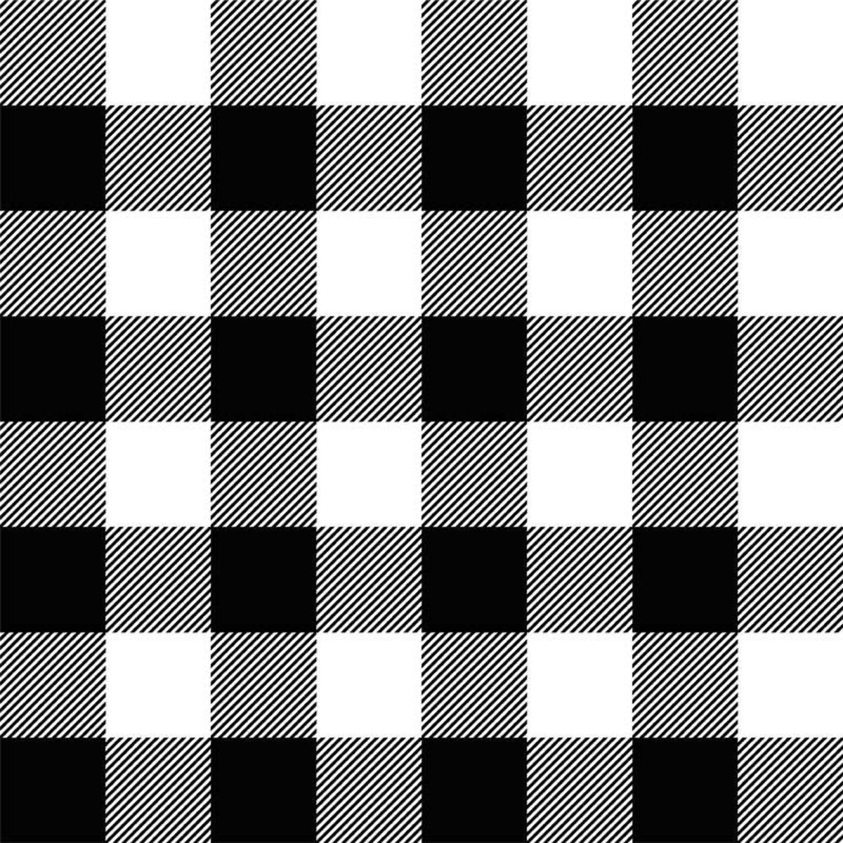 Details more than 63 black and white plaid wallpaper in.cdgdbentre