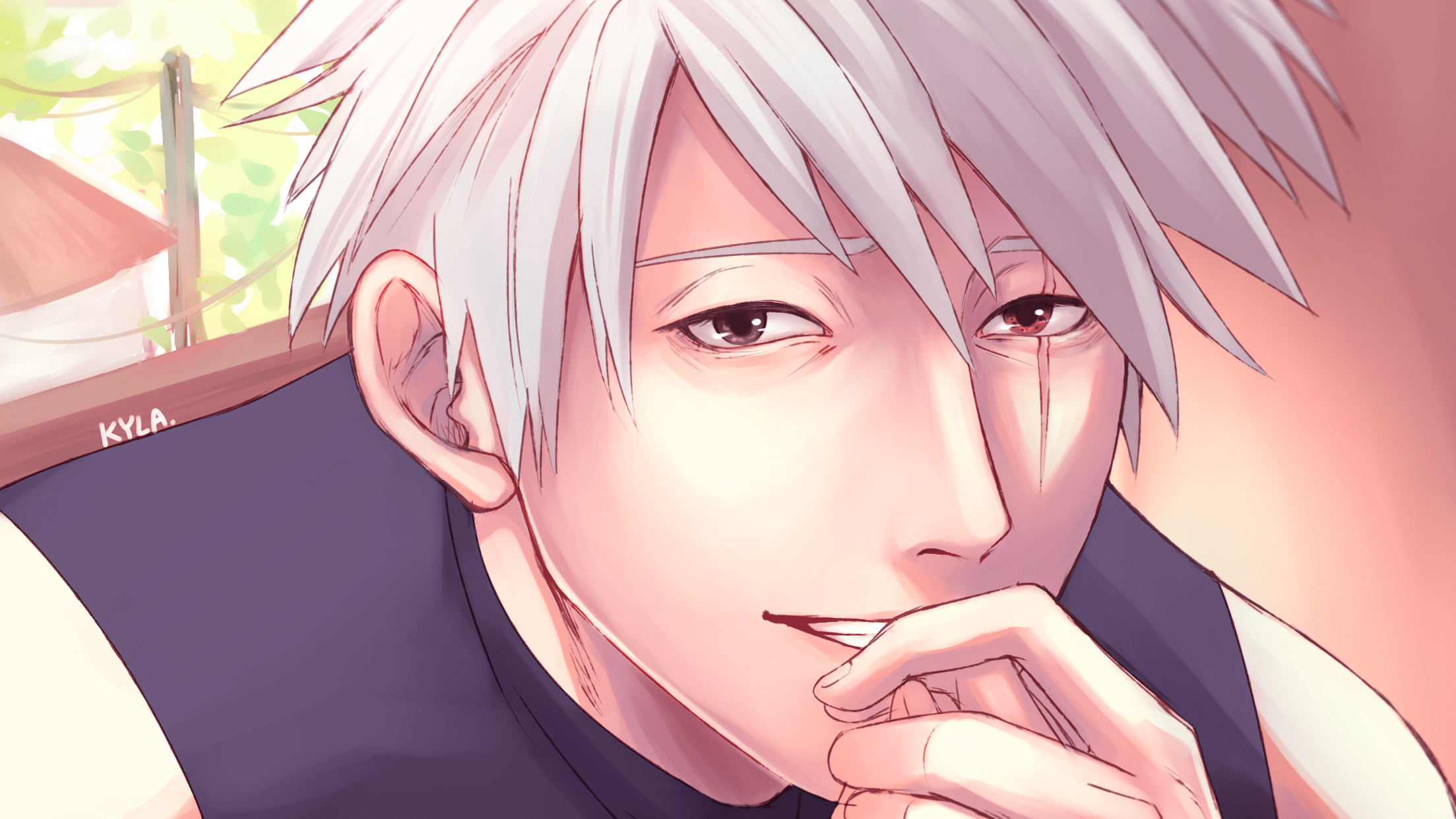 Kakashi Face Wallpapers Wallpaper Cave