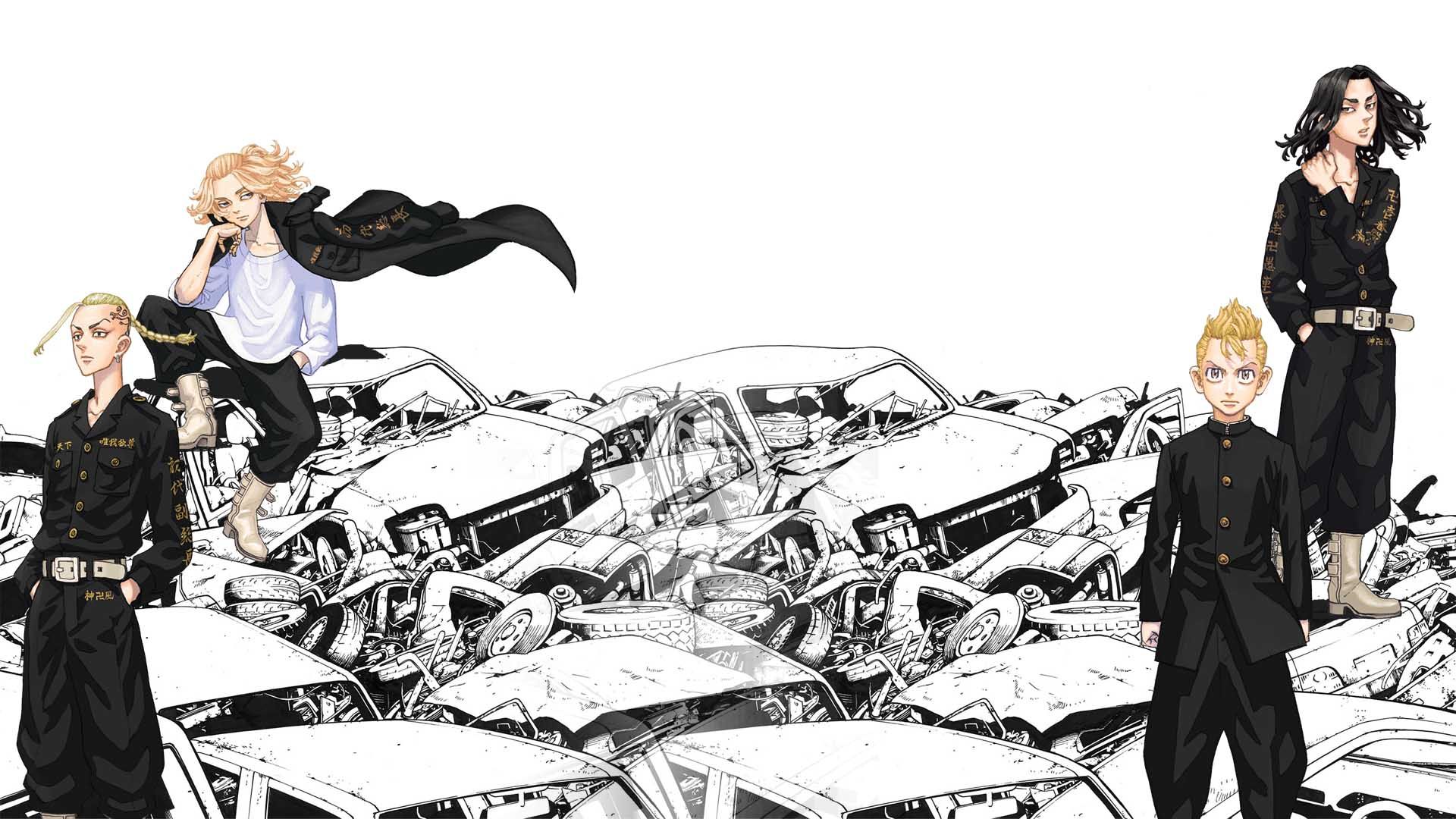 Tokyo Revengers Logo Wallpapers Wallpaper Cave