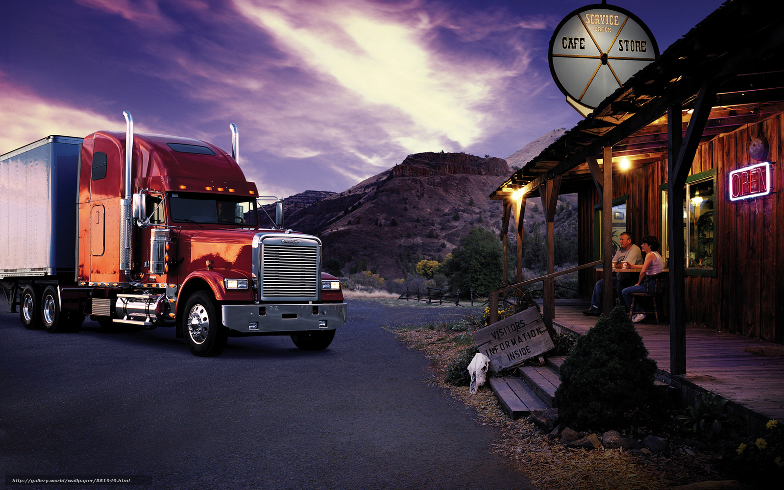 Truck Trailer Wallpapers Wallpaper Cave