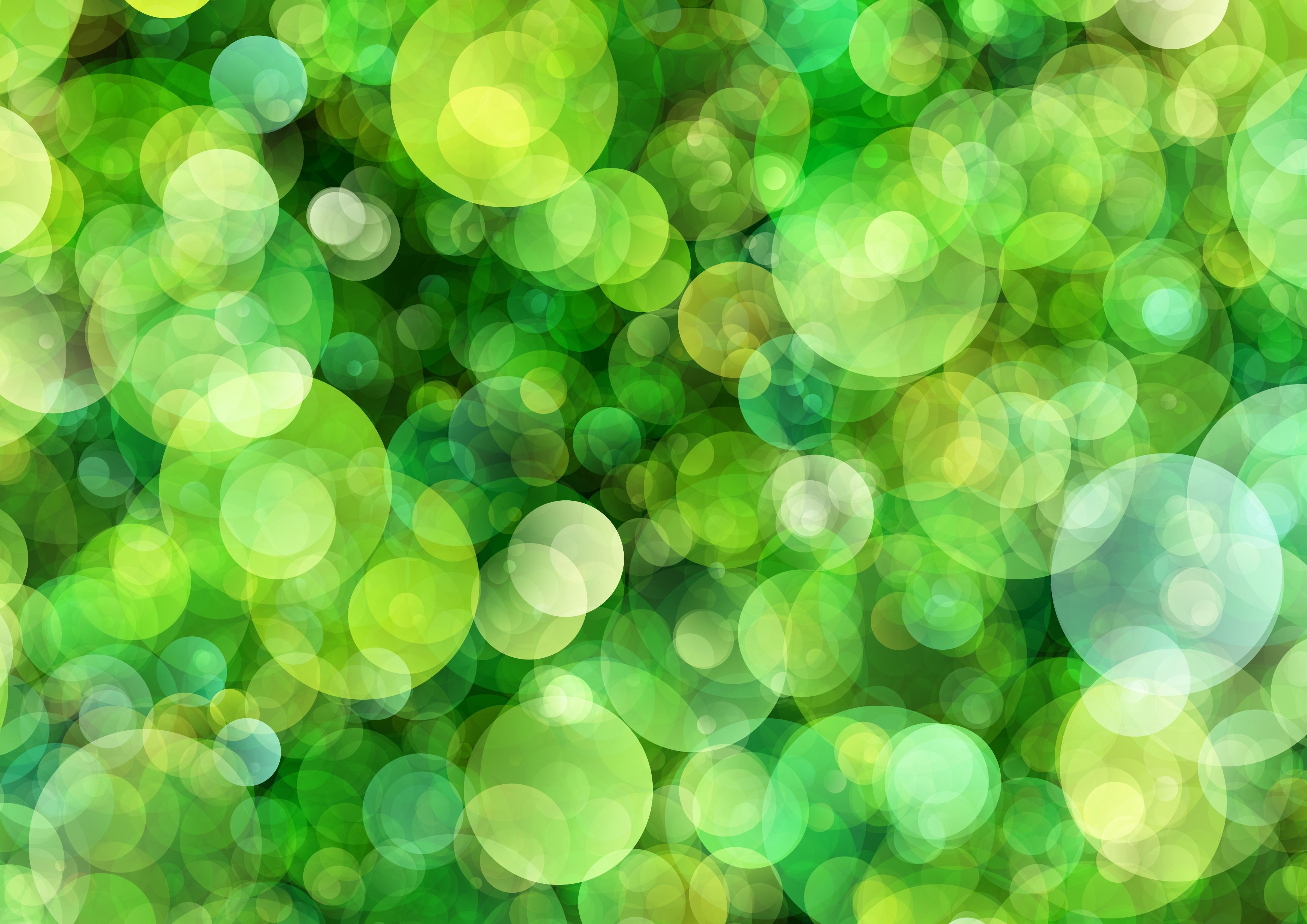 Green Bokeh Wallpapers Wallpaper Cave