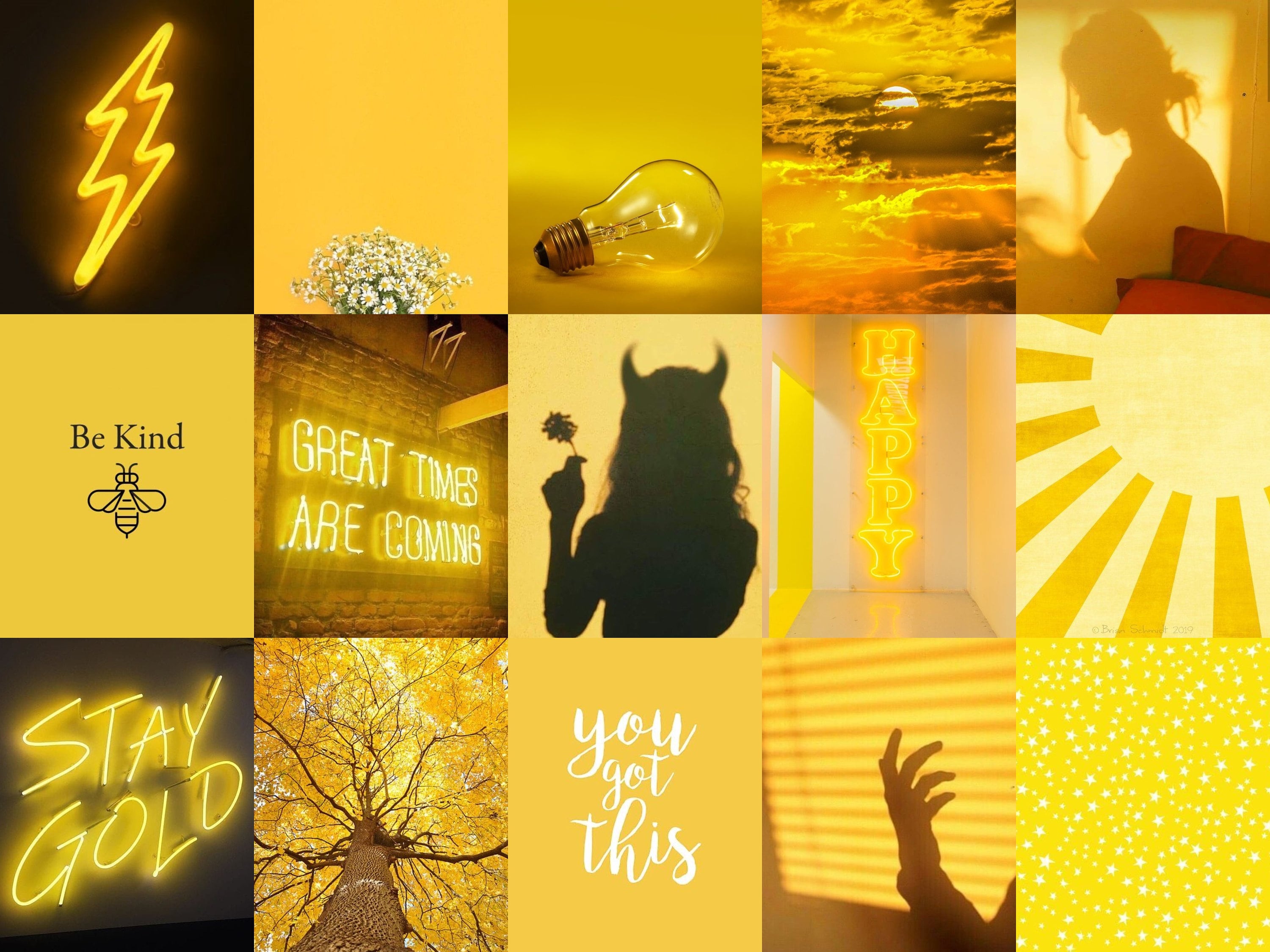 Neon Yellow Aesthetic Wallpapers Wallpaper Cave