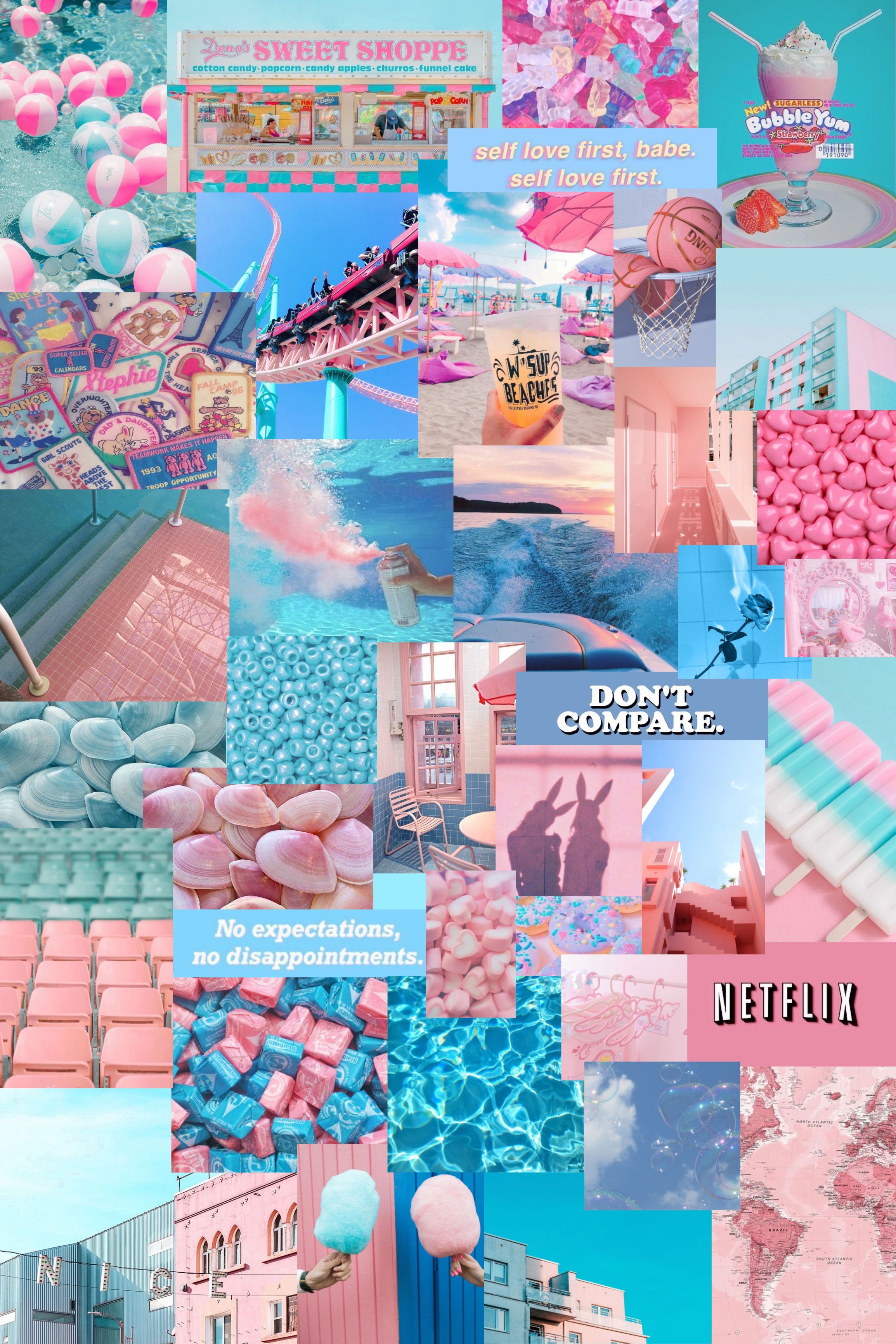Cotton Candy Aesthetic Wallpapers Wallpaper Cave