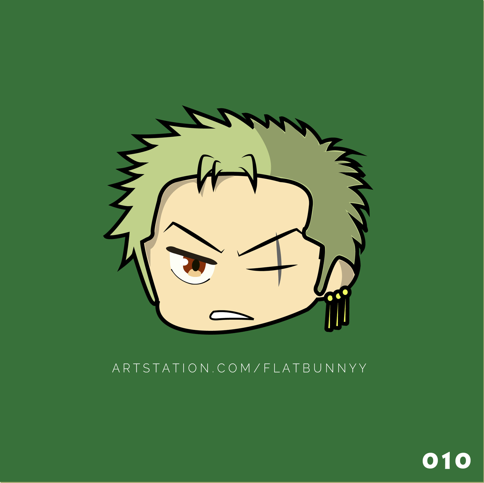 Zoro Chibi Wallpapers Wallpaper Cave