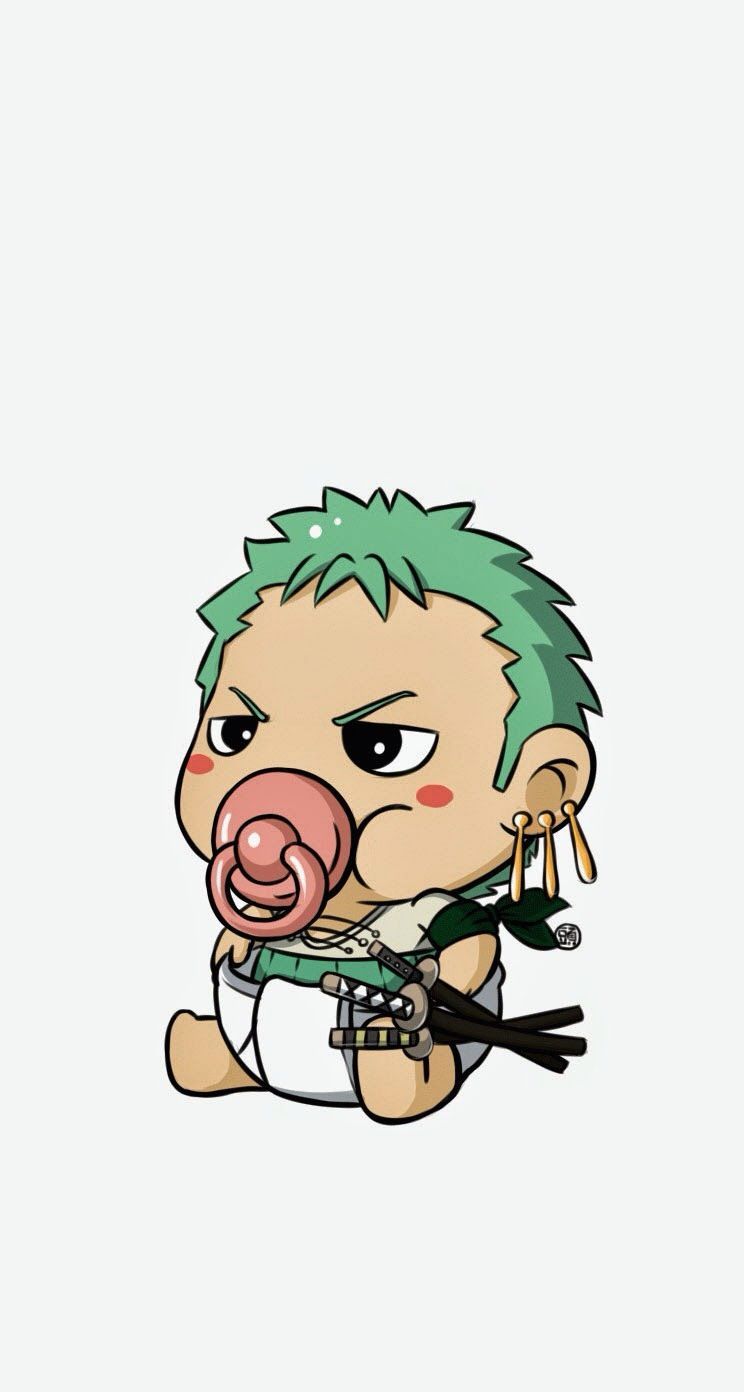 Zoro Chibi Wallpapers Wallpaper Cave