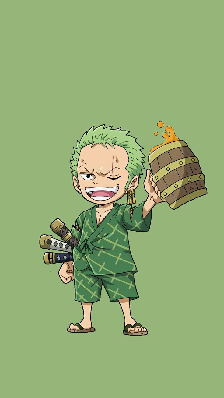 Zoro Chibi Wallpapers Wallpaper Cave