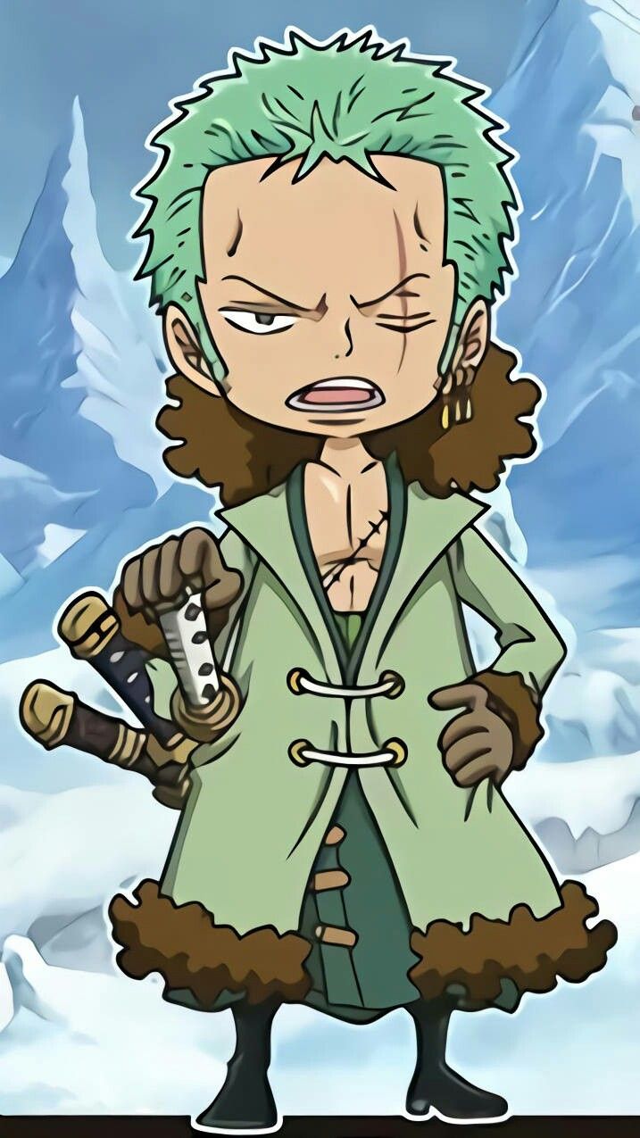 Zoro Chibi Wallpapers Wallpaper Cave