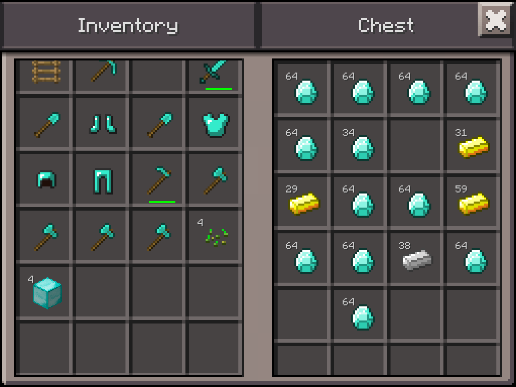 Minecraft Inventory Wallpapers Wallpaper Cave