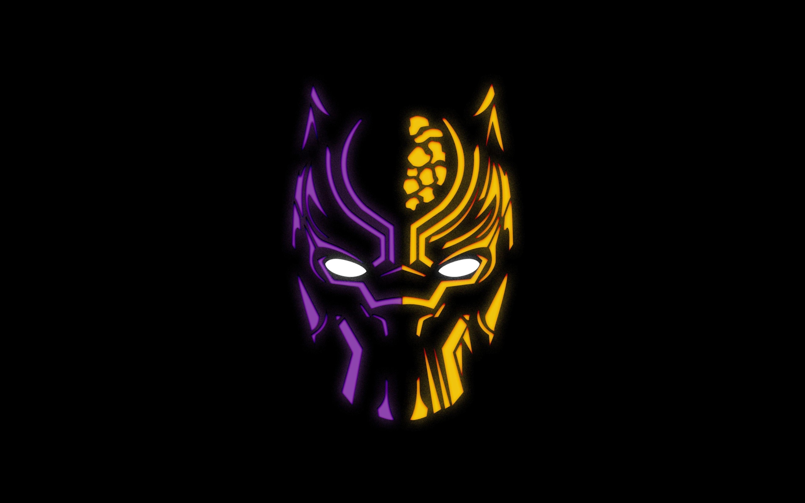 Gold Black Panther 4k Wallpapers Wallpaper Cave