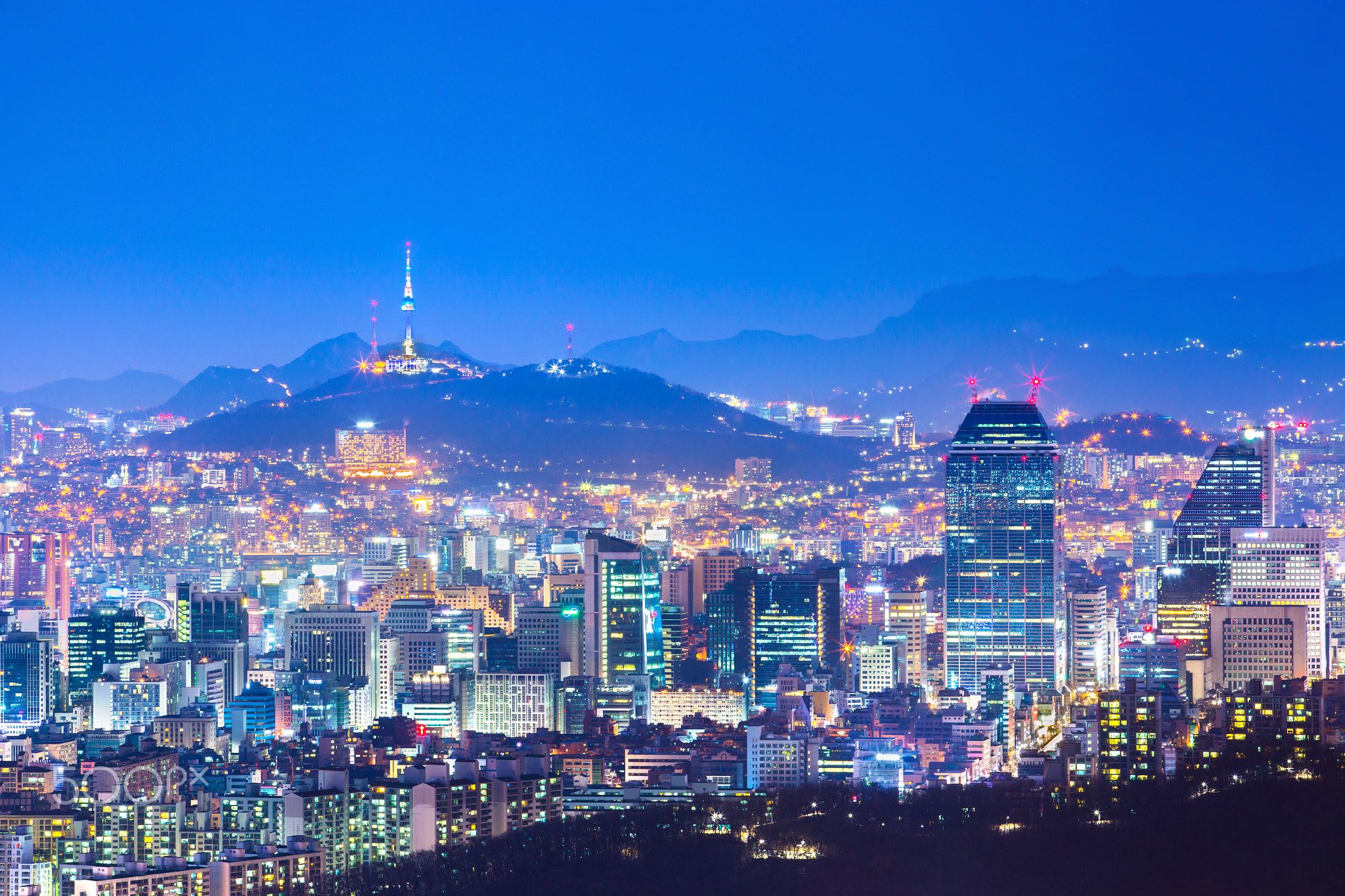 Seoul Night Wallpapers Wallpaper Cave