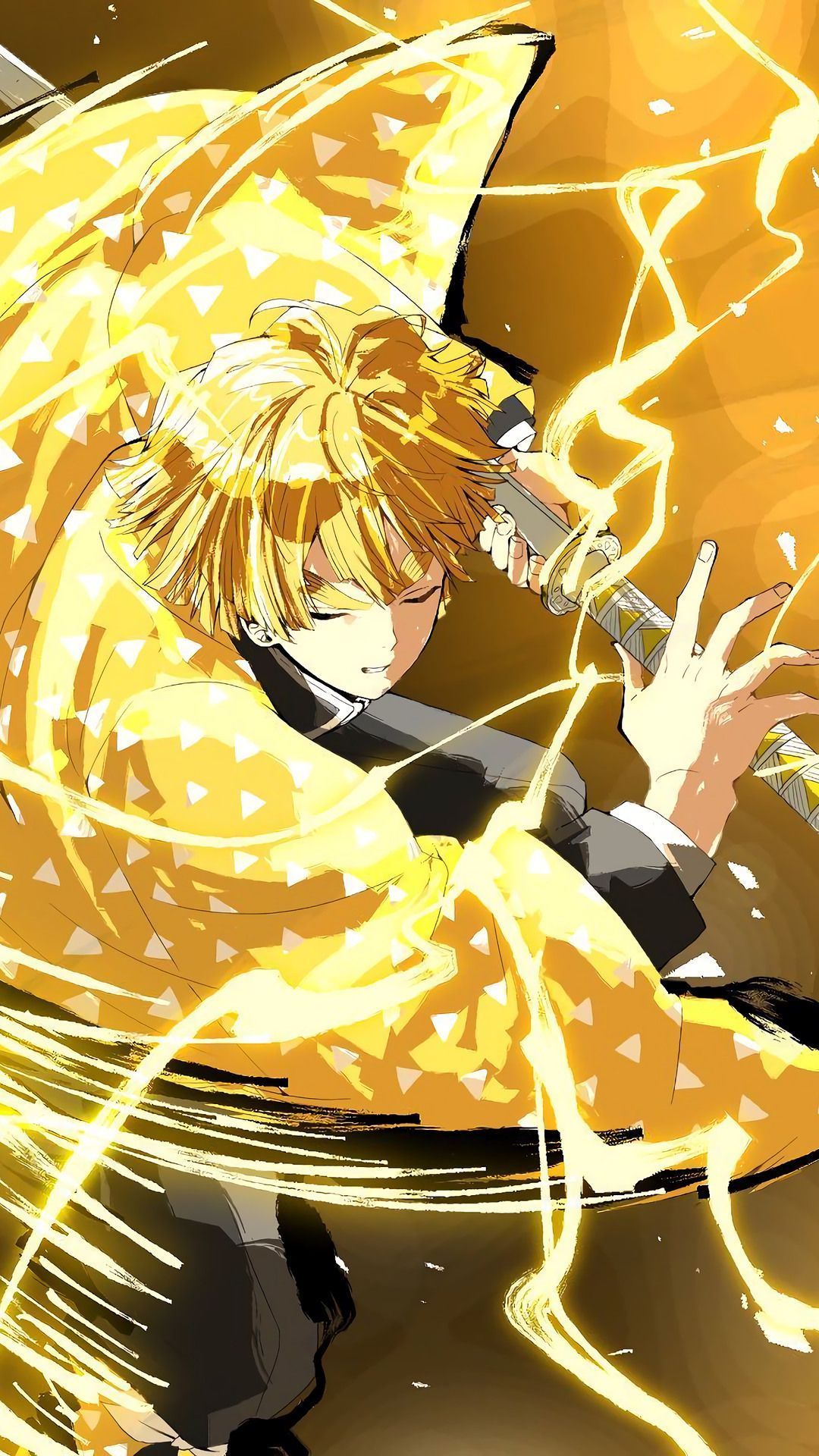 Zenitsu 4k iPhone Wallpapers Wallpaper Cave