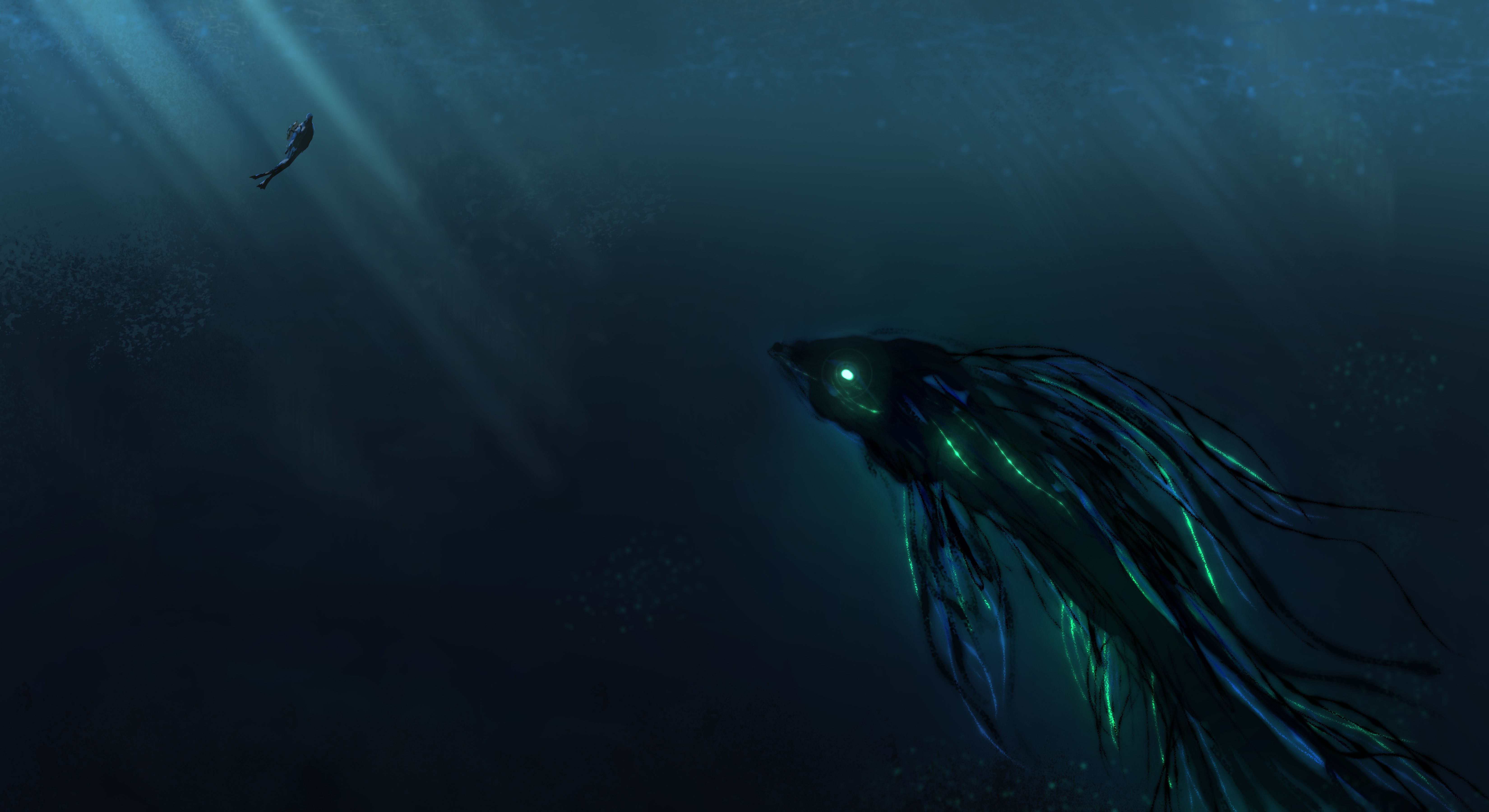 Deep Sea Creatures Wallpapers Wallpaper Cave