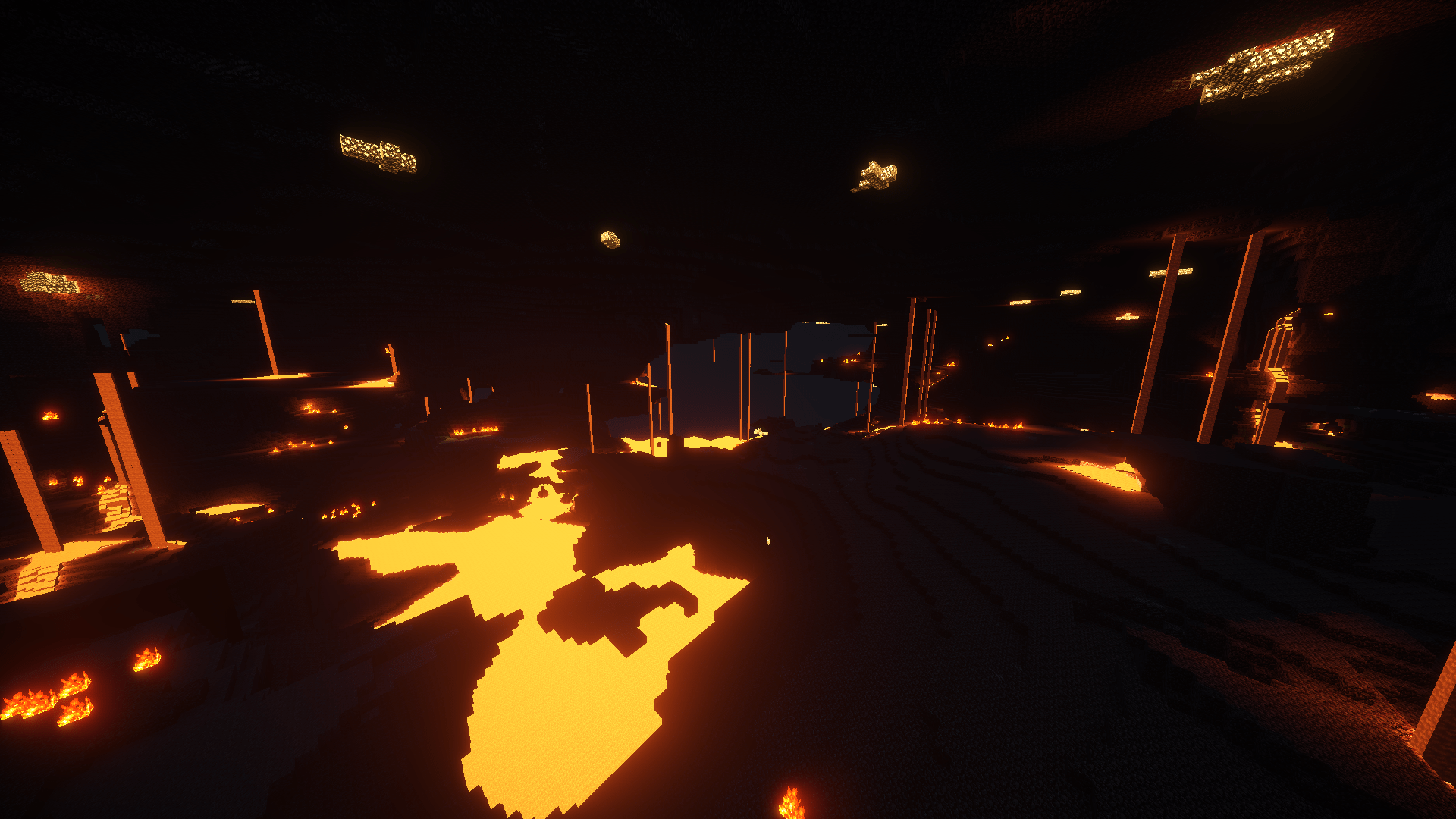 Minecraft Fire Wallpapers Wallpaper Cave