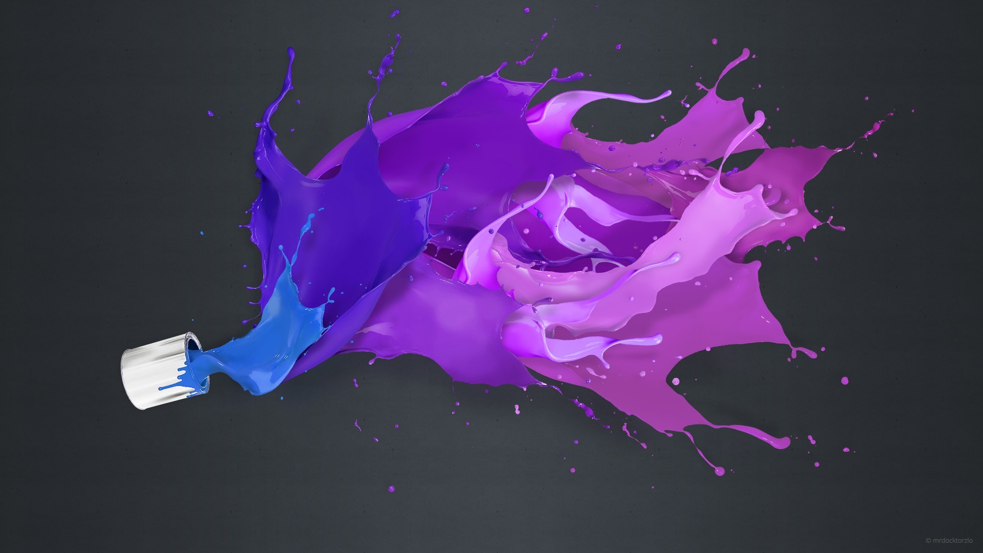 Purple Paint Wallpapers Wallpaper Cave