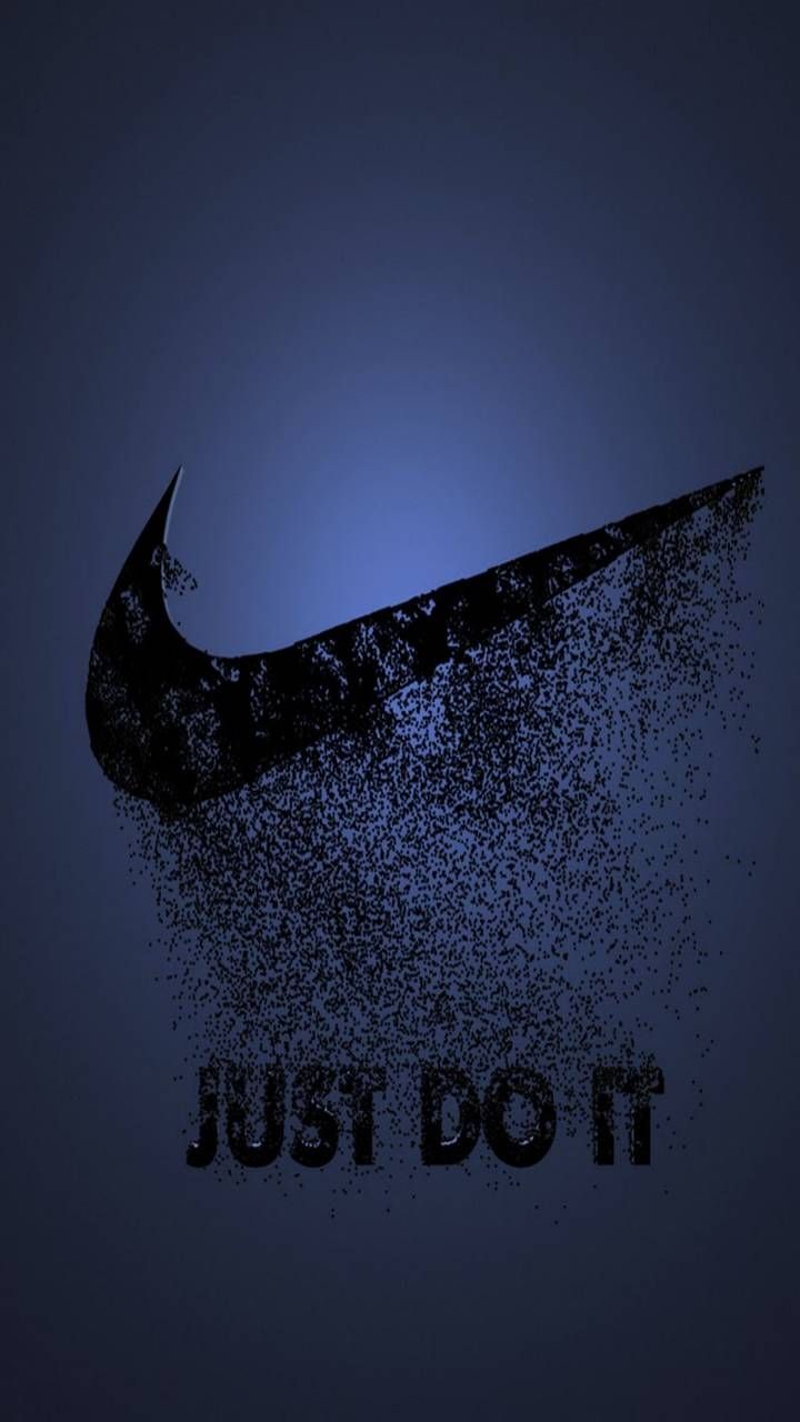 Aesthetic Blue Nike Wallpapers Wallpaper Cave