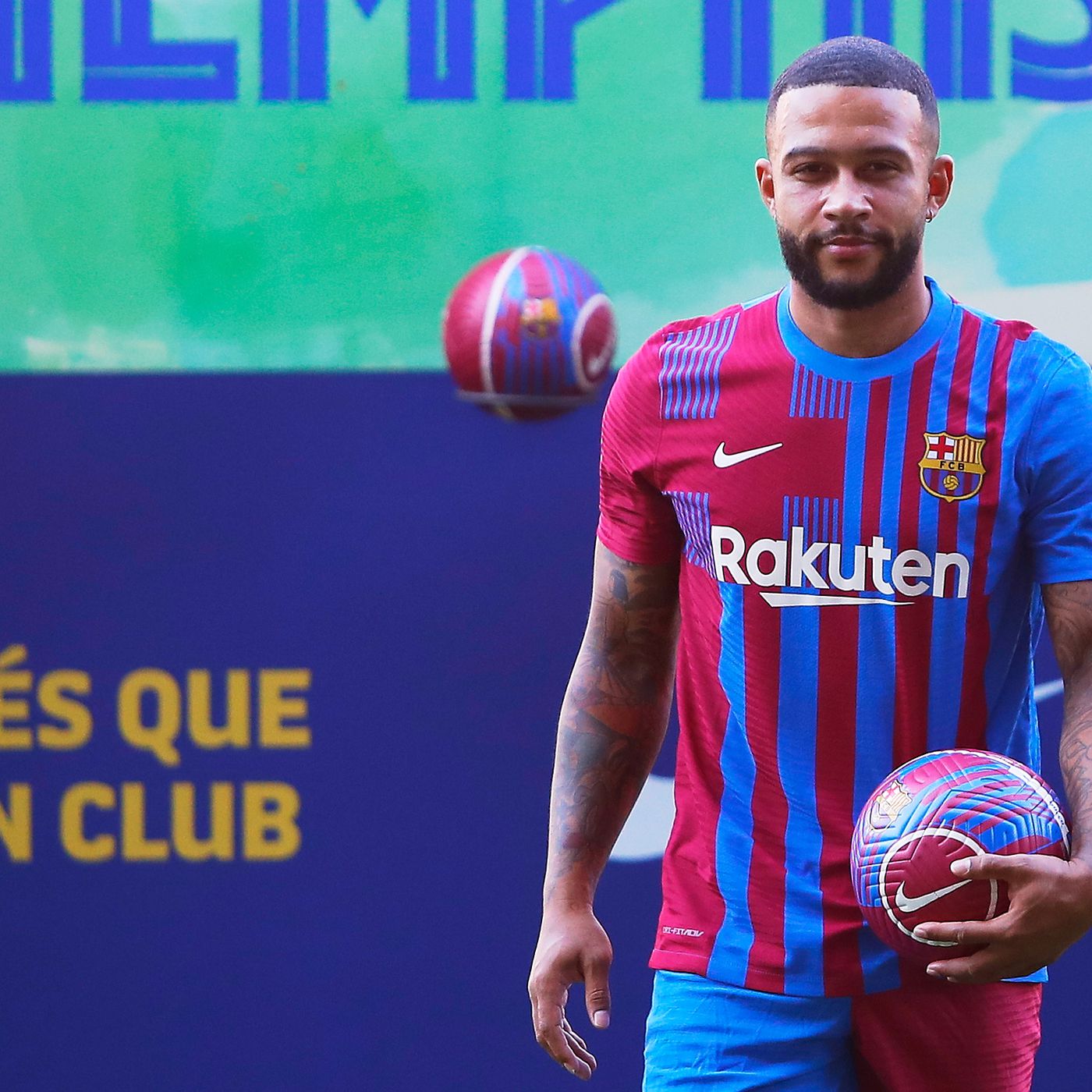 Memphis Depay Barcelona Wallpapers Wallpaper Cave