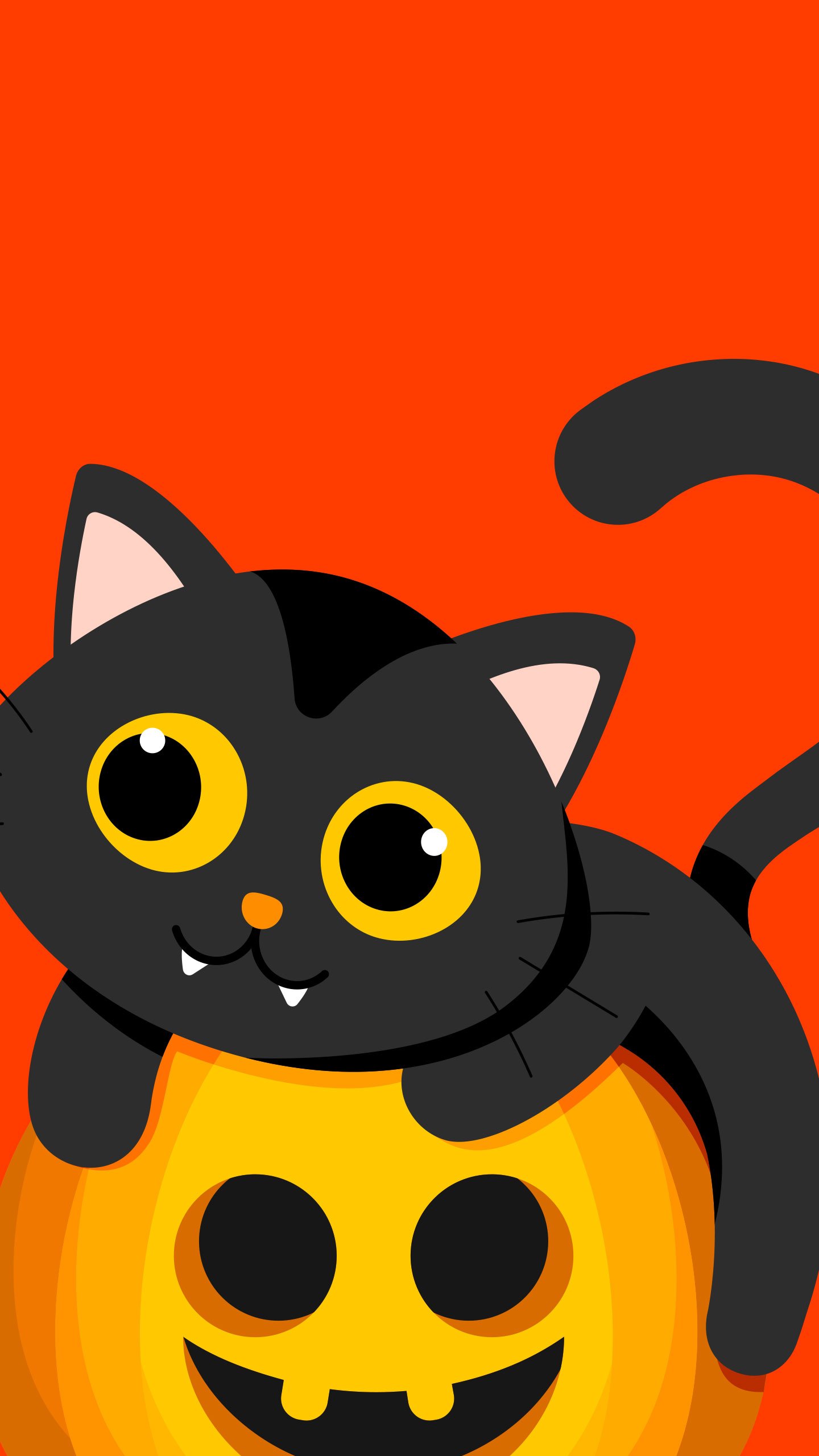 Cute Halloween Cats Wallpapers Wallpaper Cave