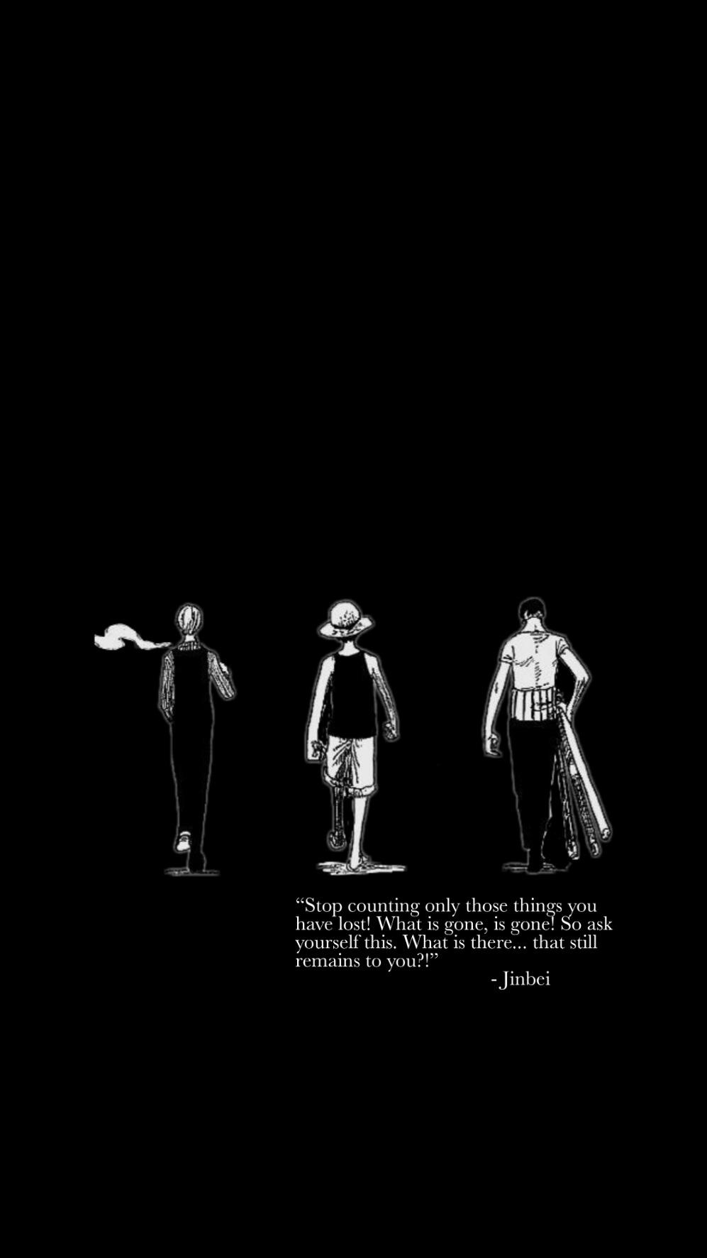 One Piece Black And White Wallpapers Wallpaper Cave