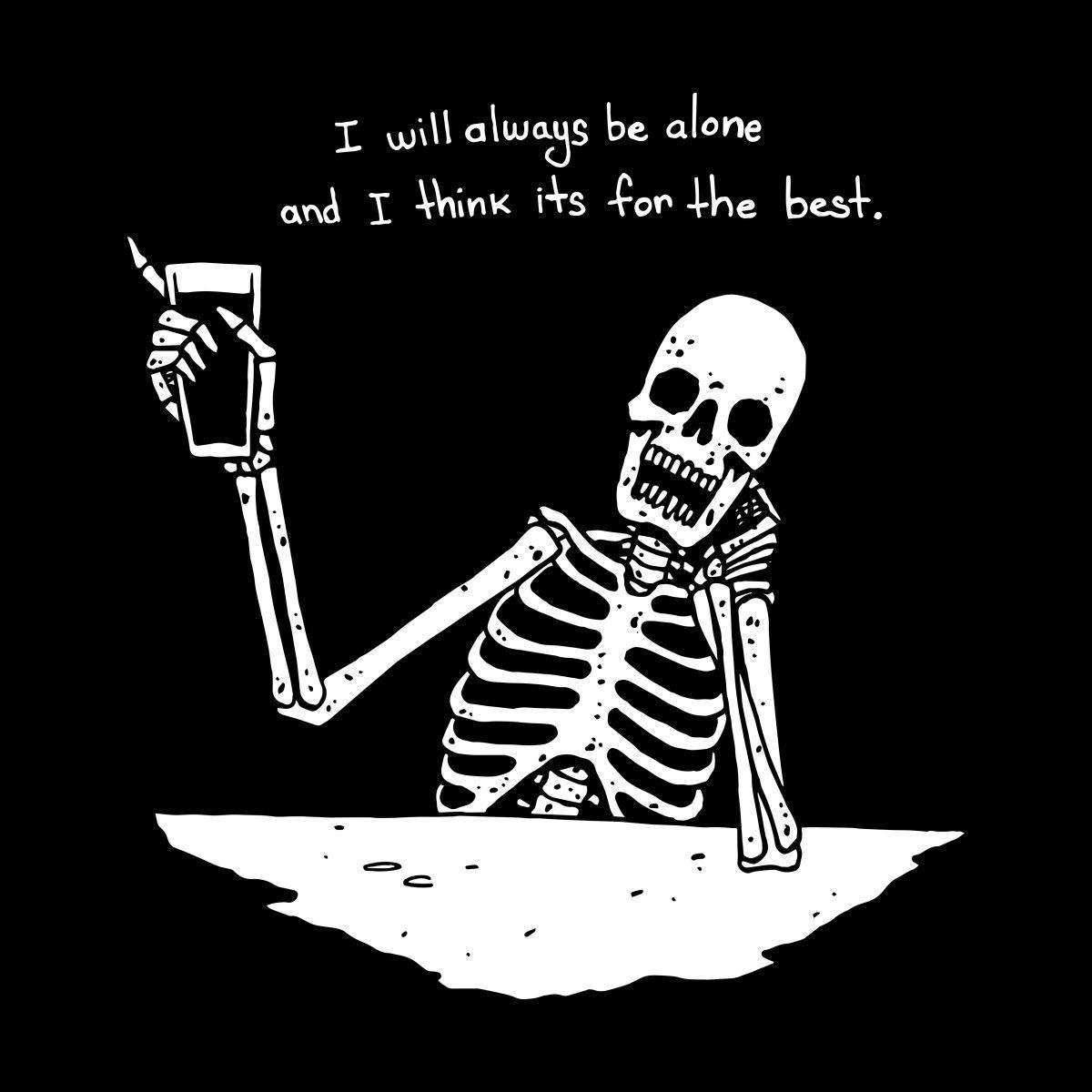 Sad Skeleton Wallpapers Wallpaper Cave