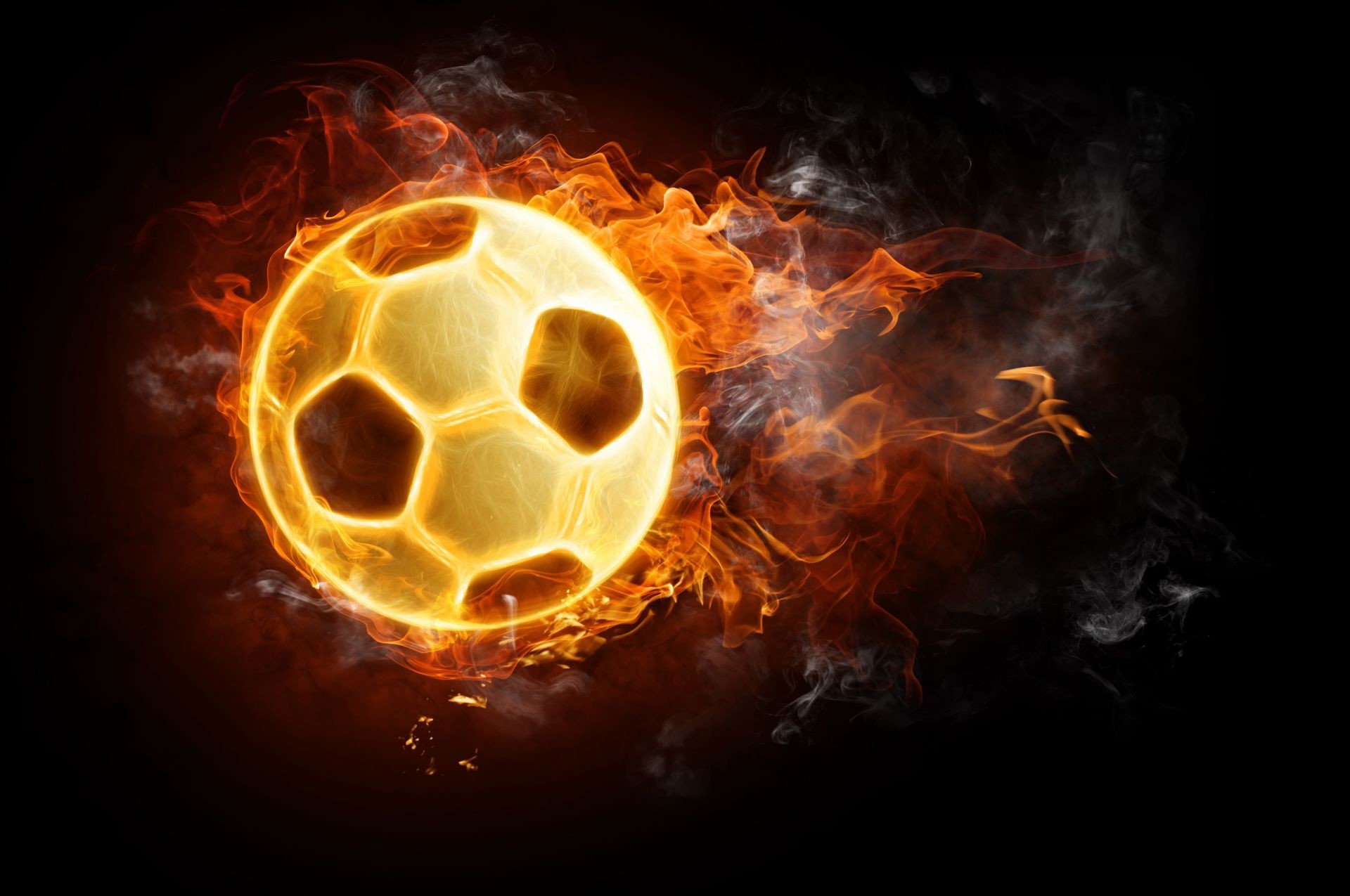 Fire Football Wallpapers Wallpaper Cave