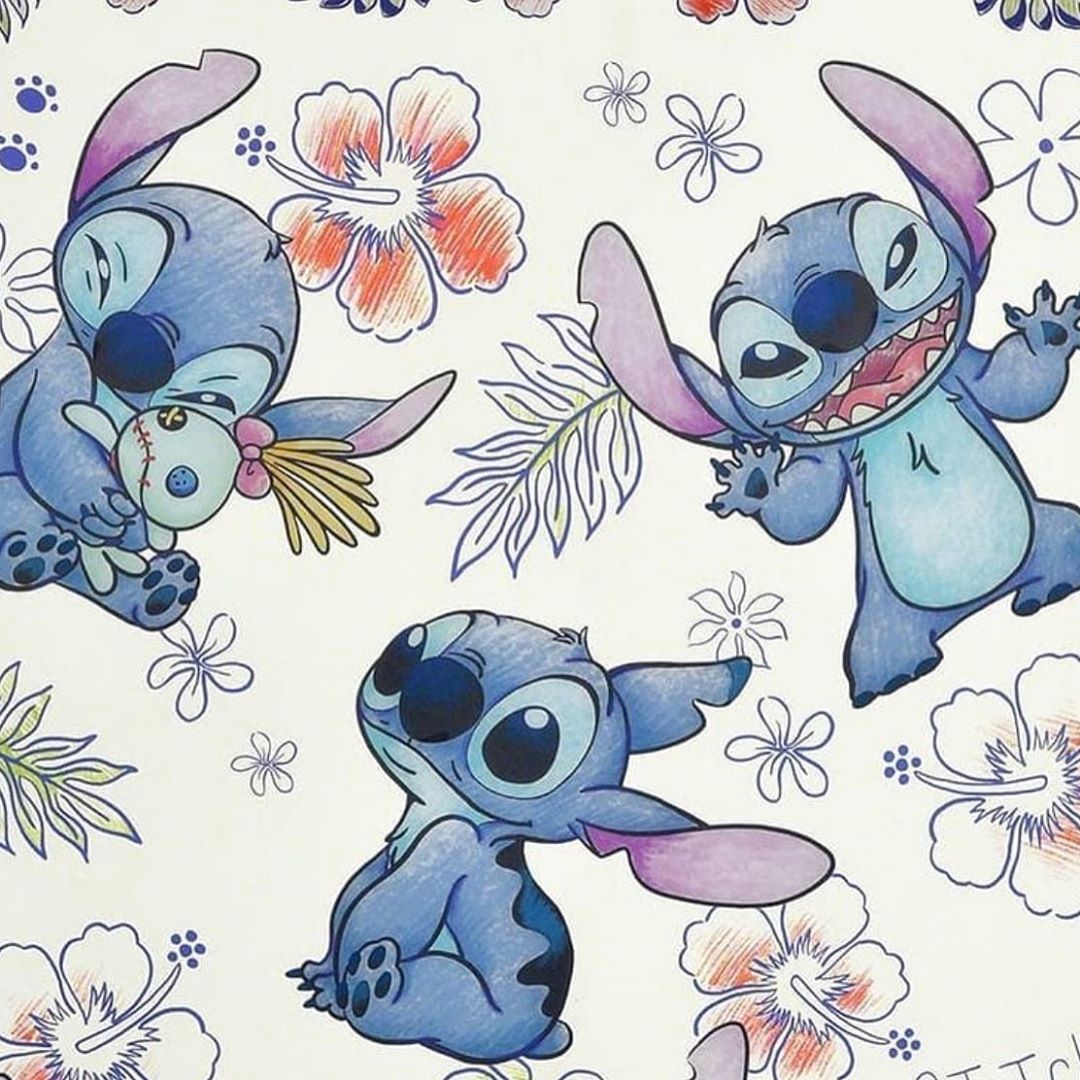 Kawaii Stitch Wallpapers Wallpaper Cave