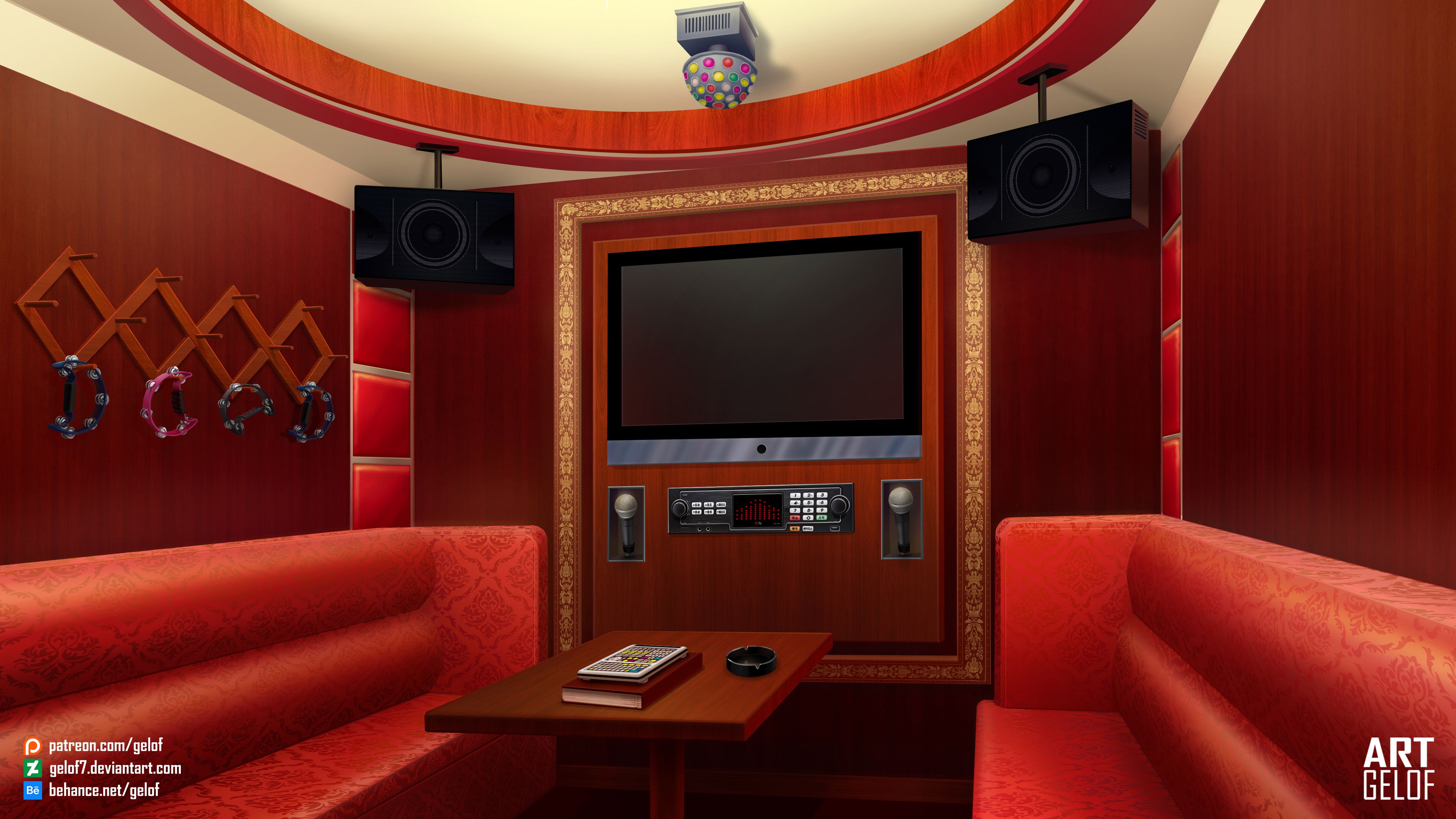 Karaoke Room Wallpapers Wallpaper Cave