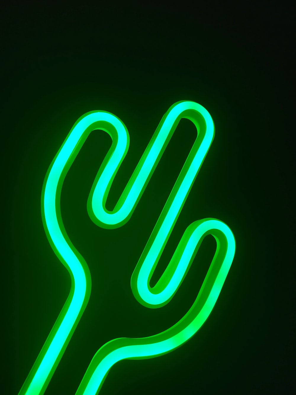 Green Aesthetic Neon Wallpapers Wallpaper Cave