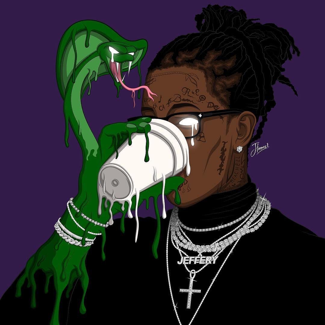 Young Thug Ysl Wallpaper Ysl Young Thug Stickers For Sale Redbubble