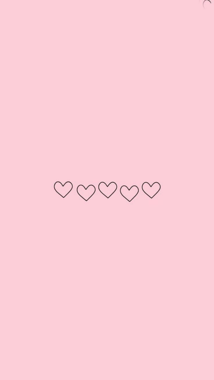 Aesthetic Pink Hearts Wallpapers Wallpaper Cave
