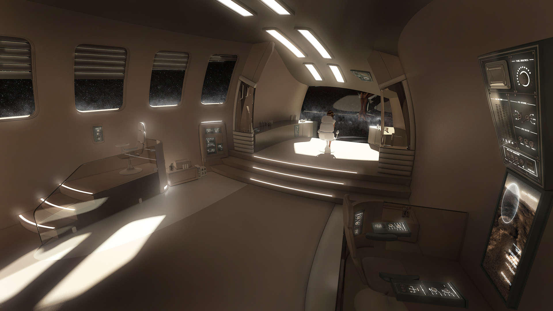 Spaceship Interior Wallpapers Wallpaper Cave