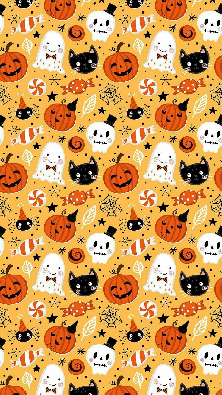 Halloween Preppy Wallpapers Wallpaper Cave