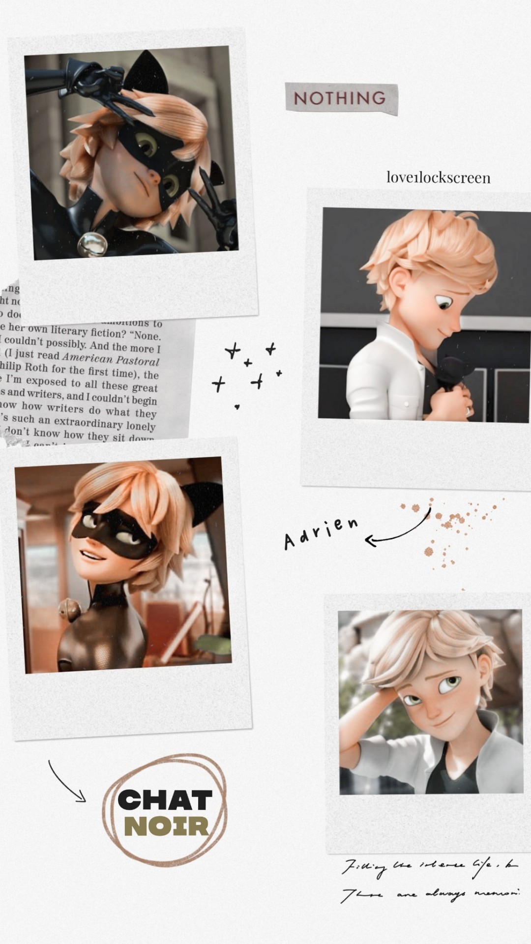 Cat Noir Aesthetic Wallpapers Wallpaper Cave