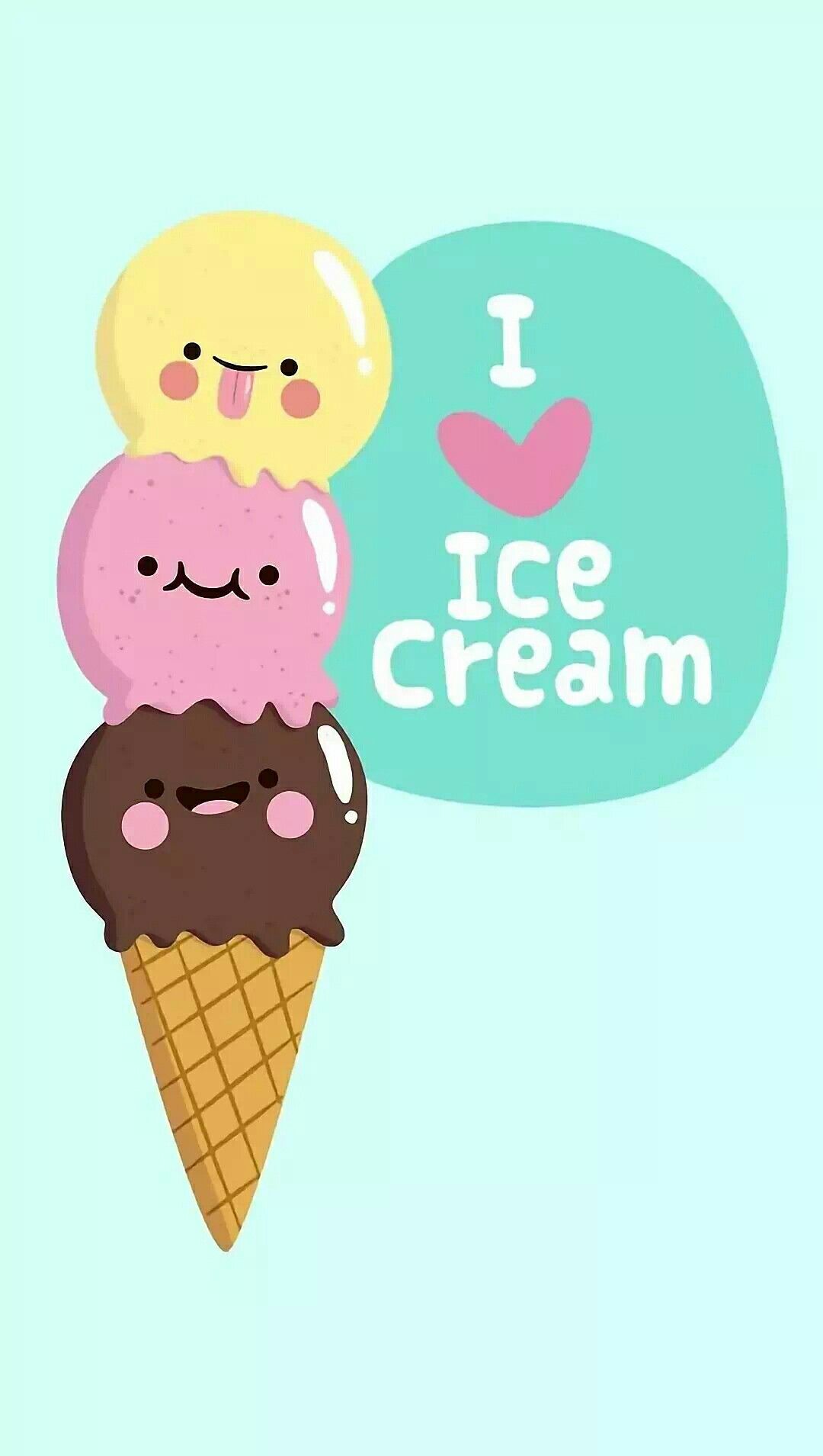 I Love Ice Cream Wallpapers Wallpaper Cave
