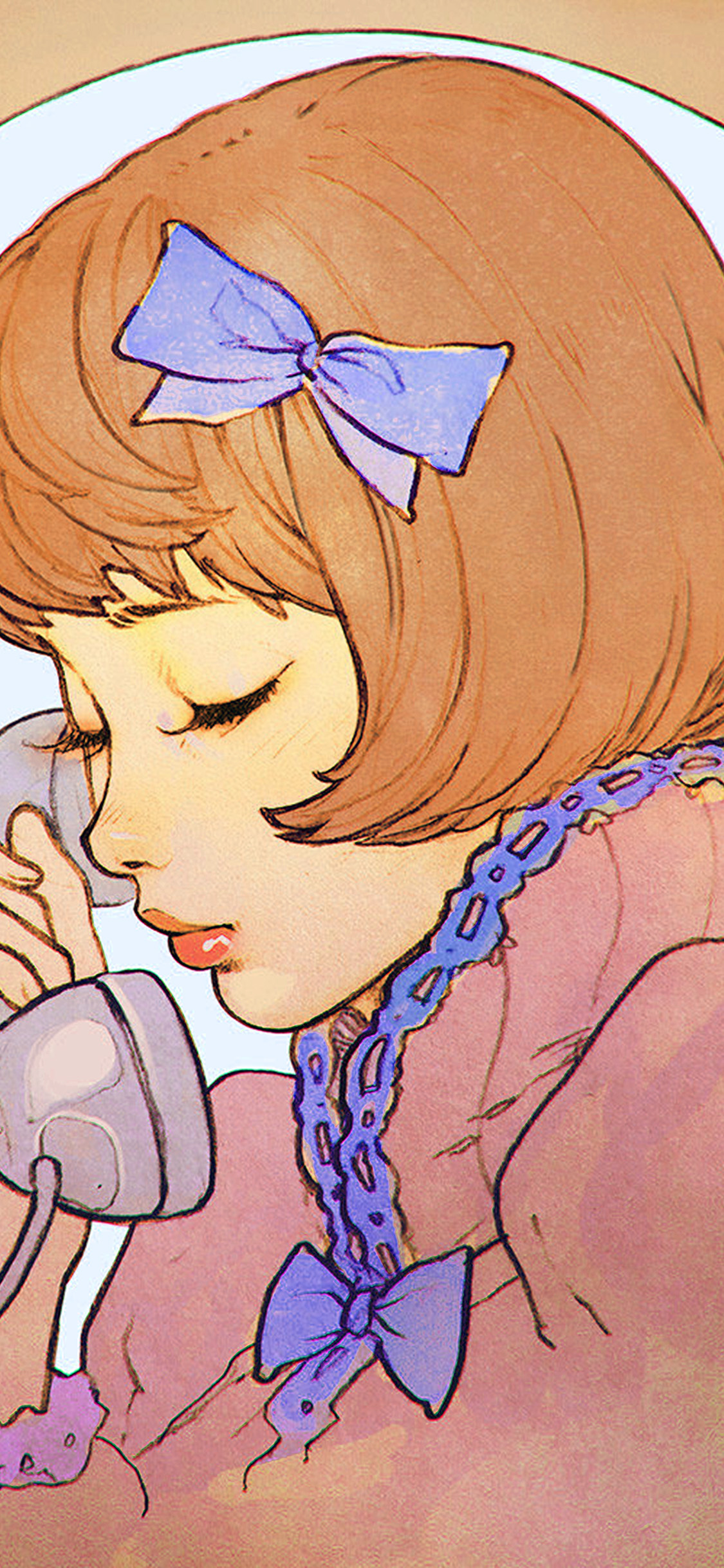 Orange Girl Wallpapers Wallpaper Cave